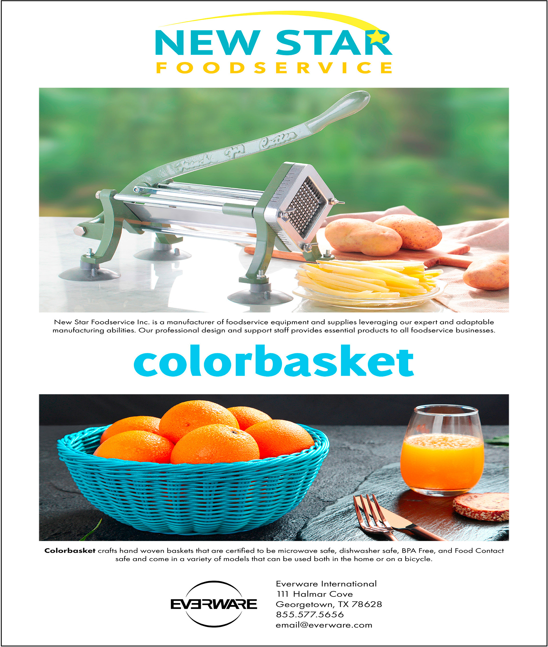everware international company landing page bottom