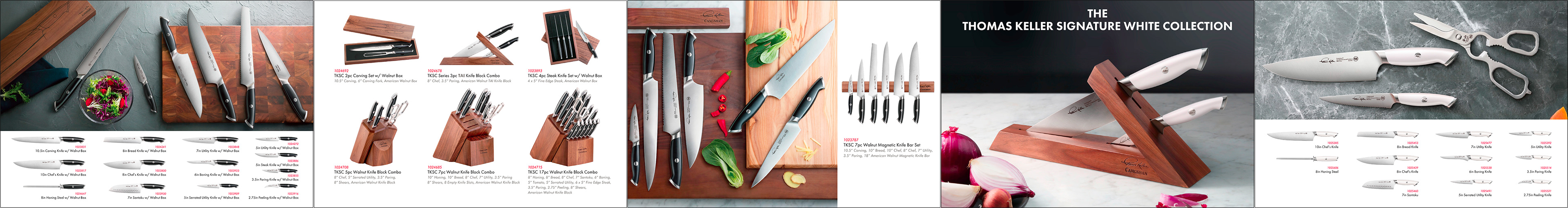 Thomas Keller signature collection product brochure 11-15