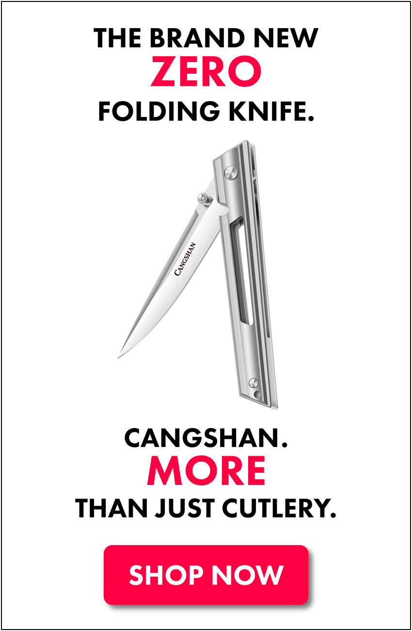 cangshan zero folding knife digital ad mobile