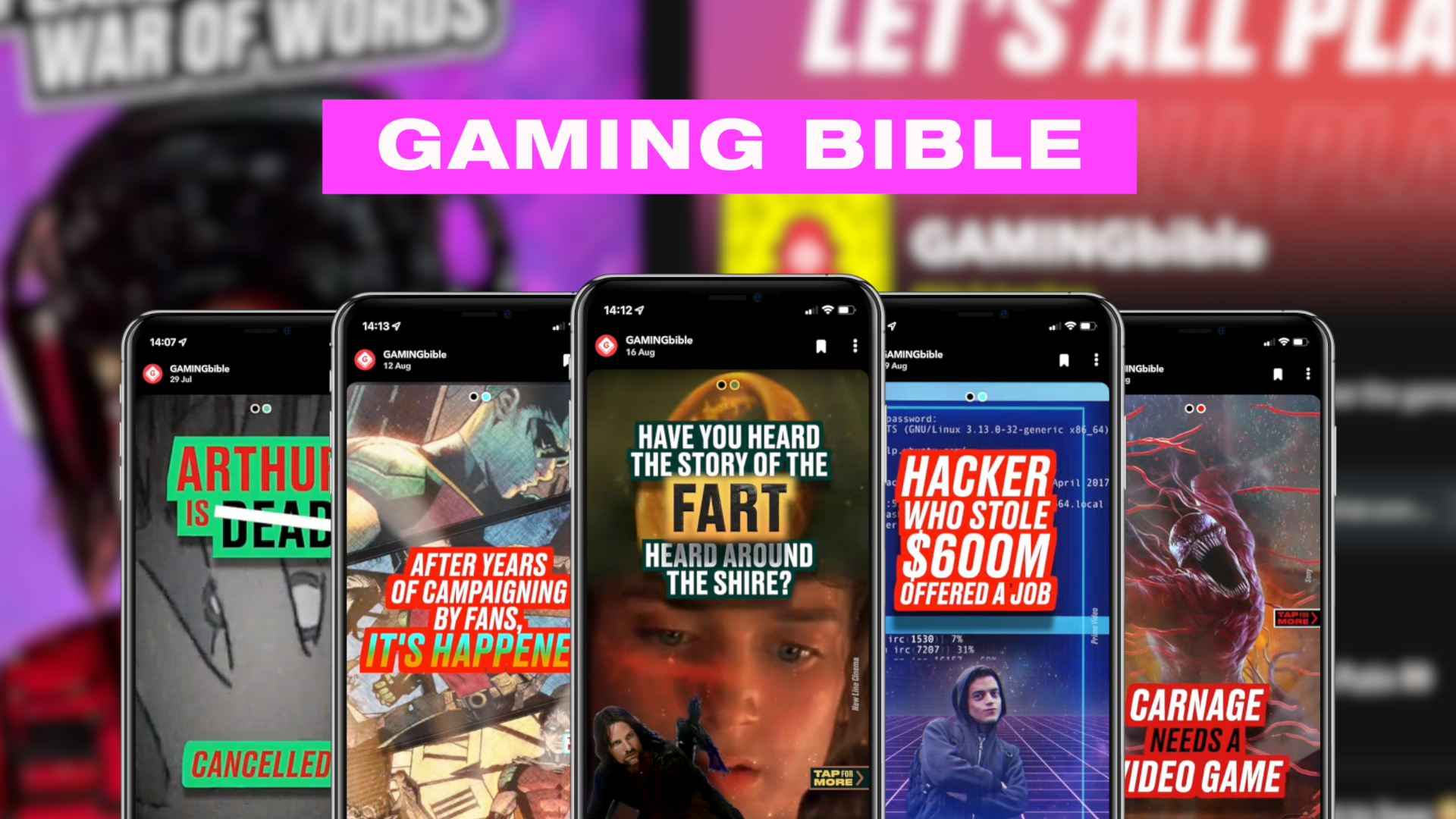 30+ Snapchat "editions" per week - reacting quickly to the gaming and internet culture news cycles.