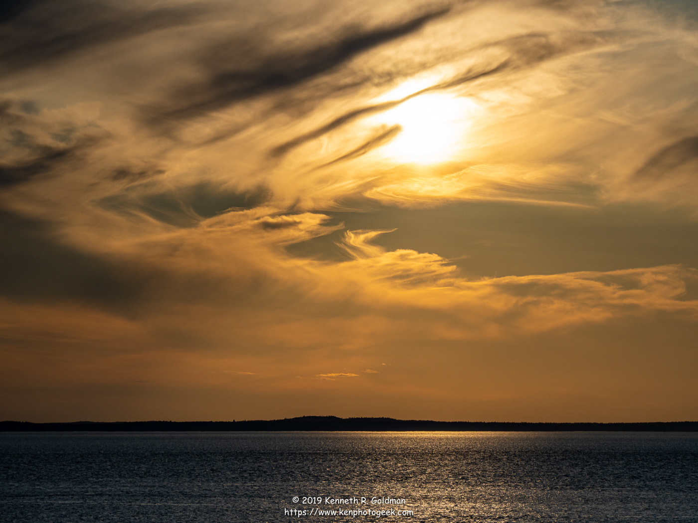 Sunset - Whale Cove, Grand Manan