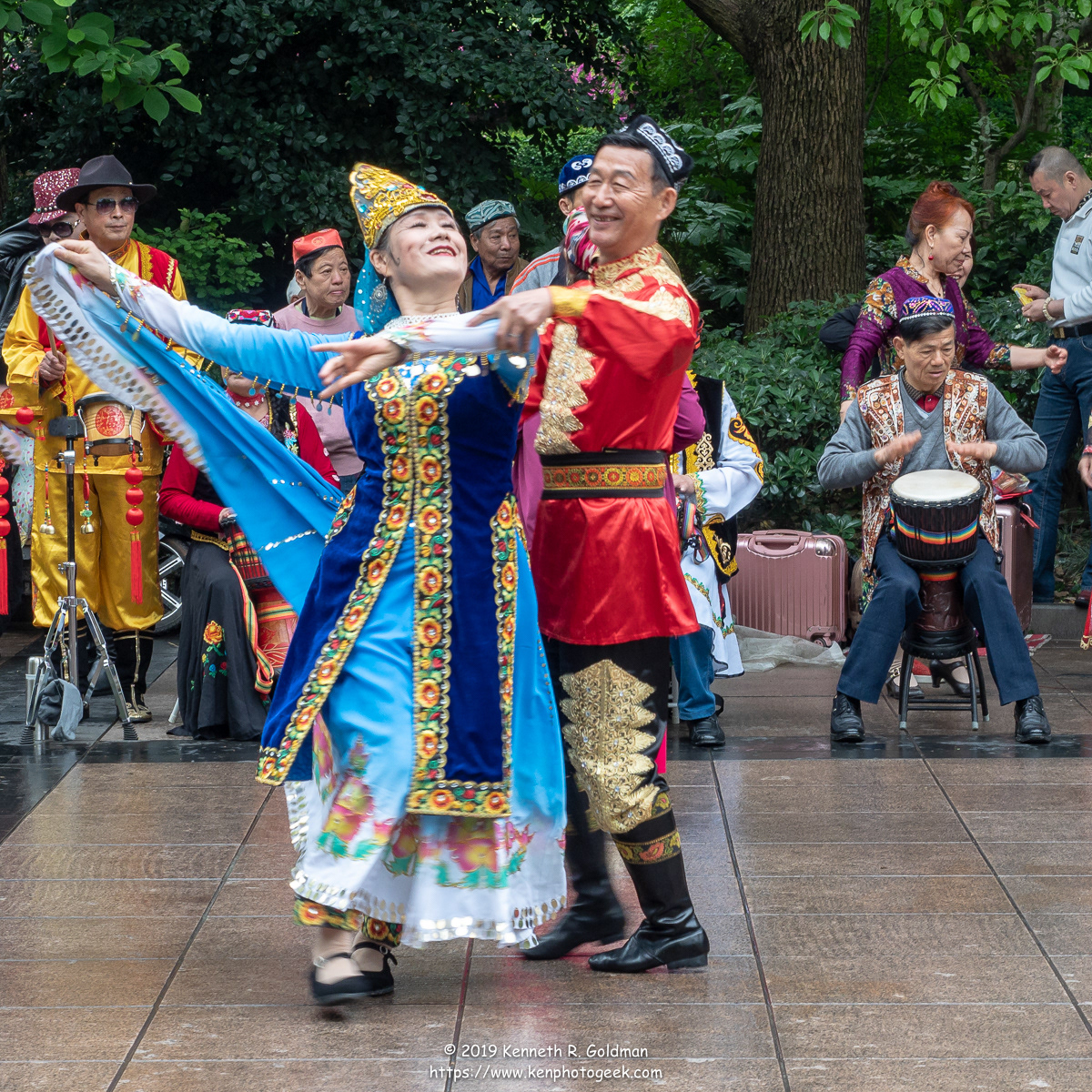 Dancers in People's Park - Shanghai