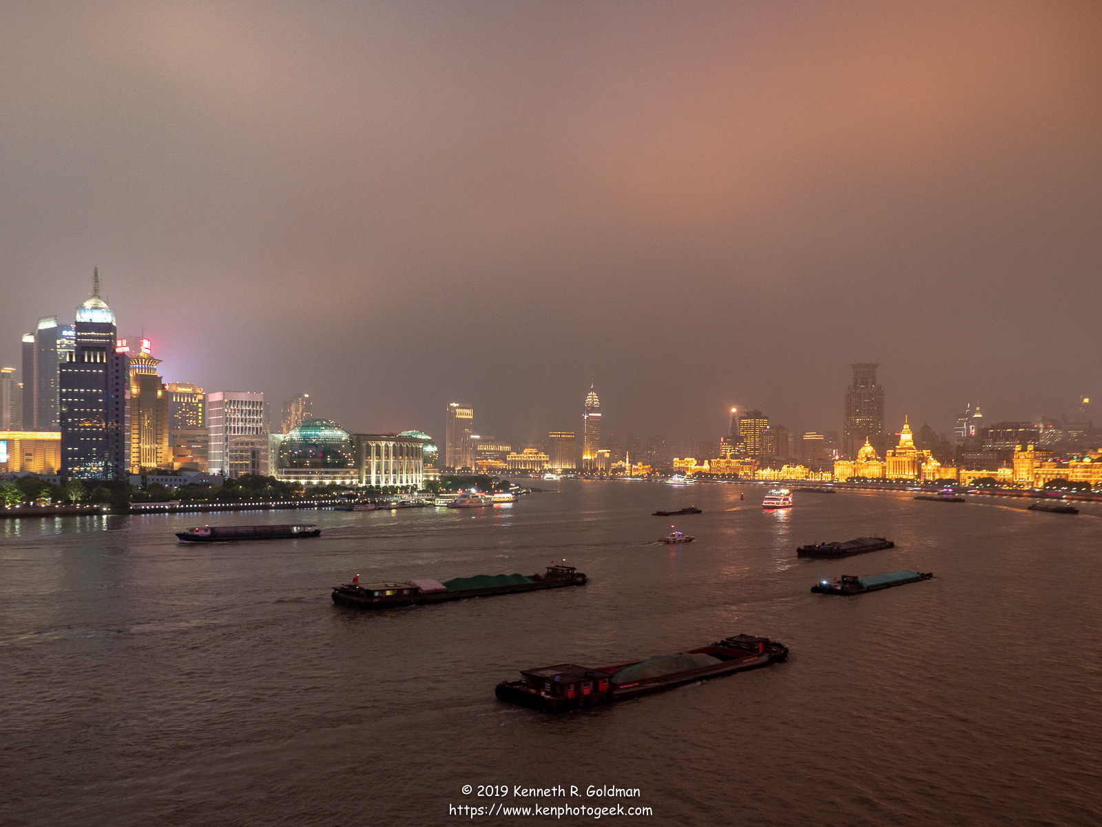 Leaving Shanghai at Night