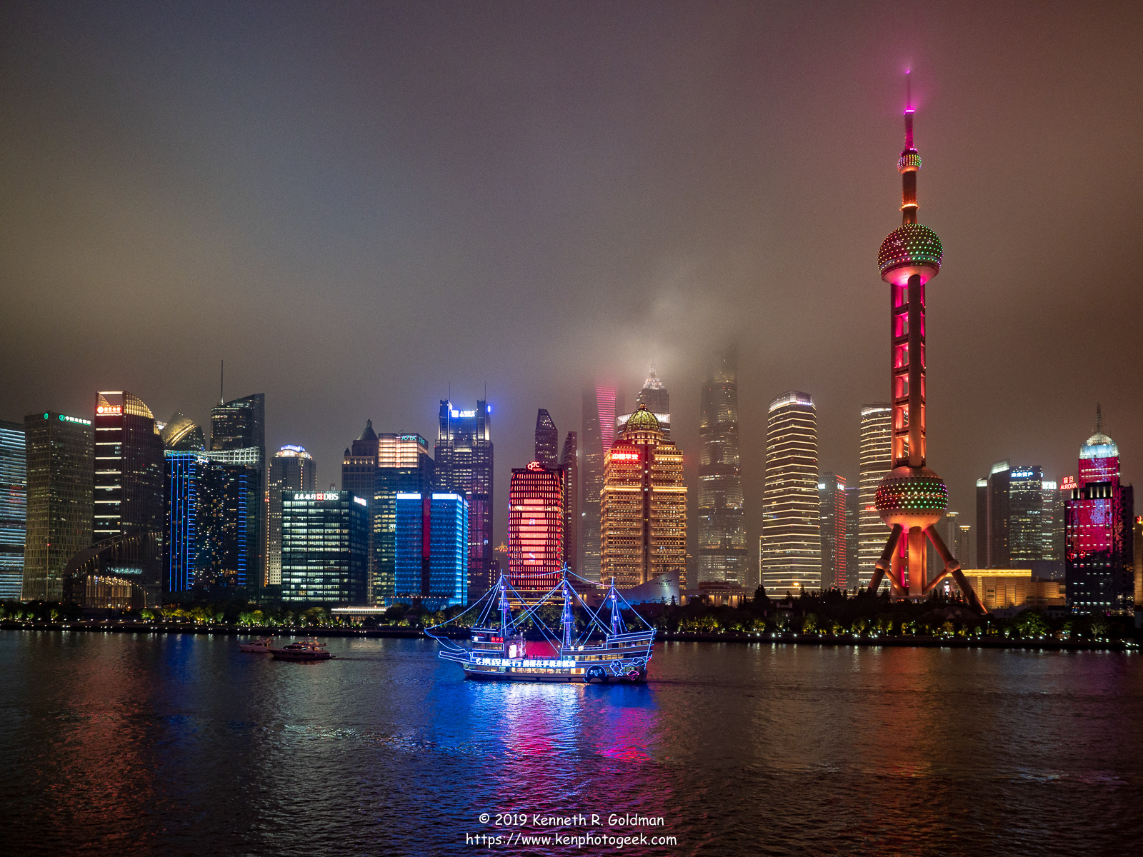 Leaving Shanghai at Night