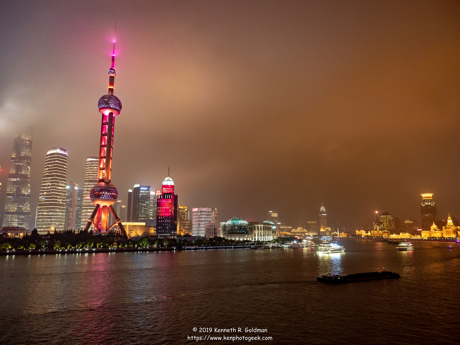 Leaving Shanghai at Night