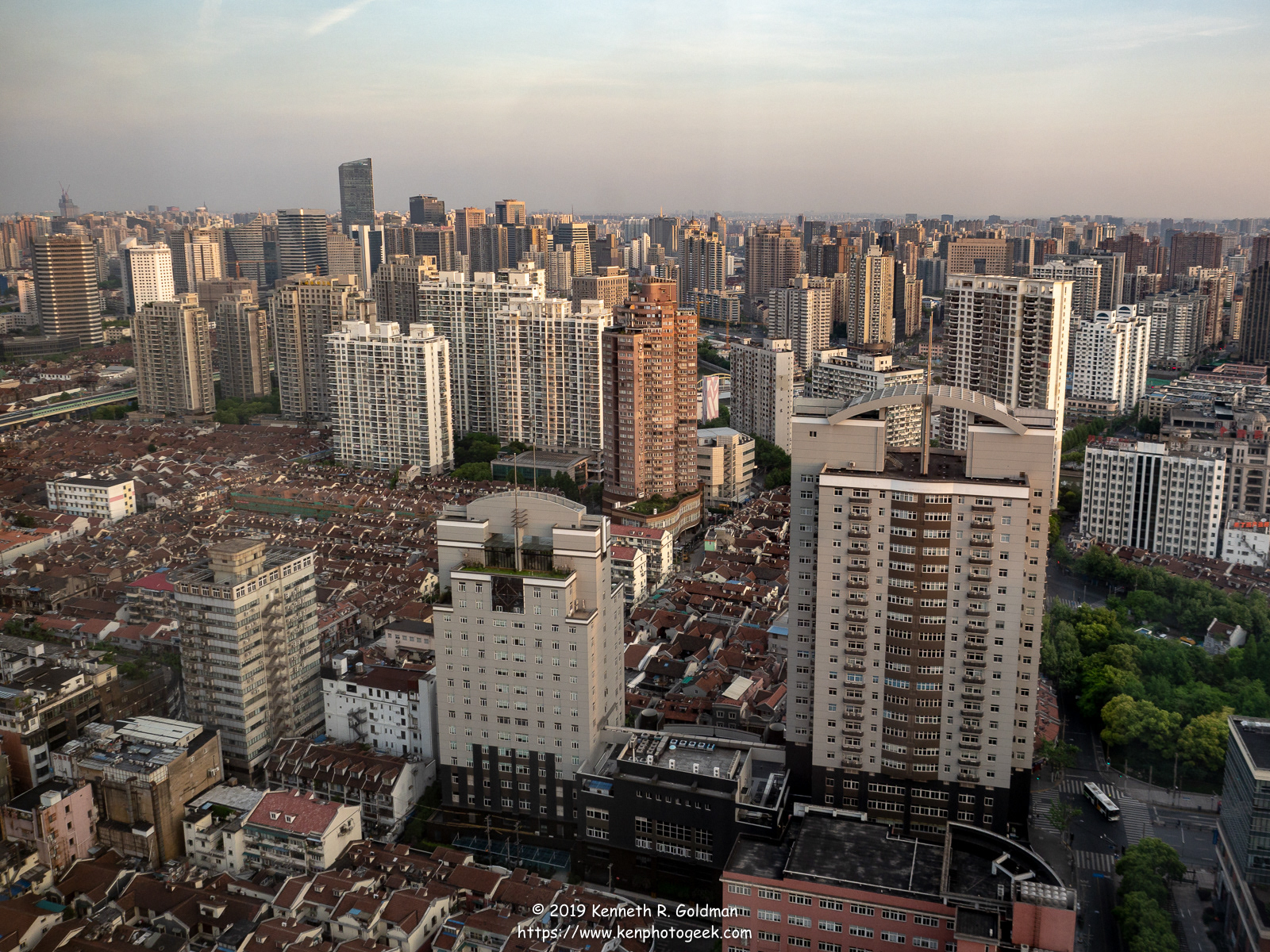 Old and New Neighborhoods in Shanghai