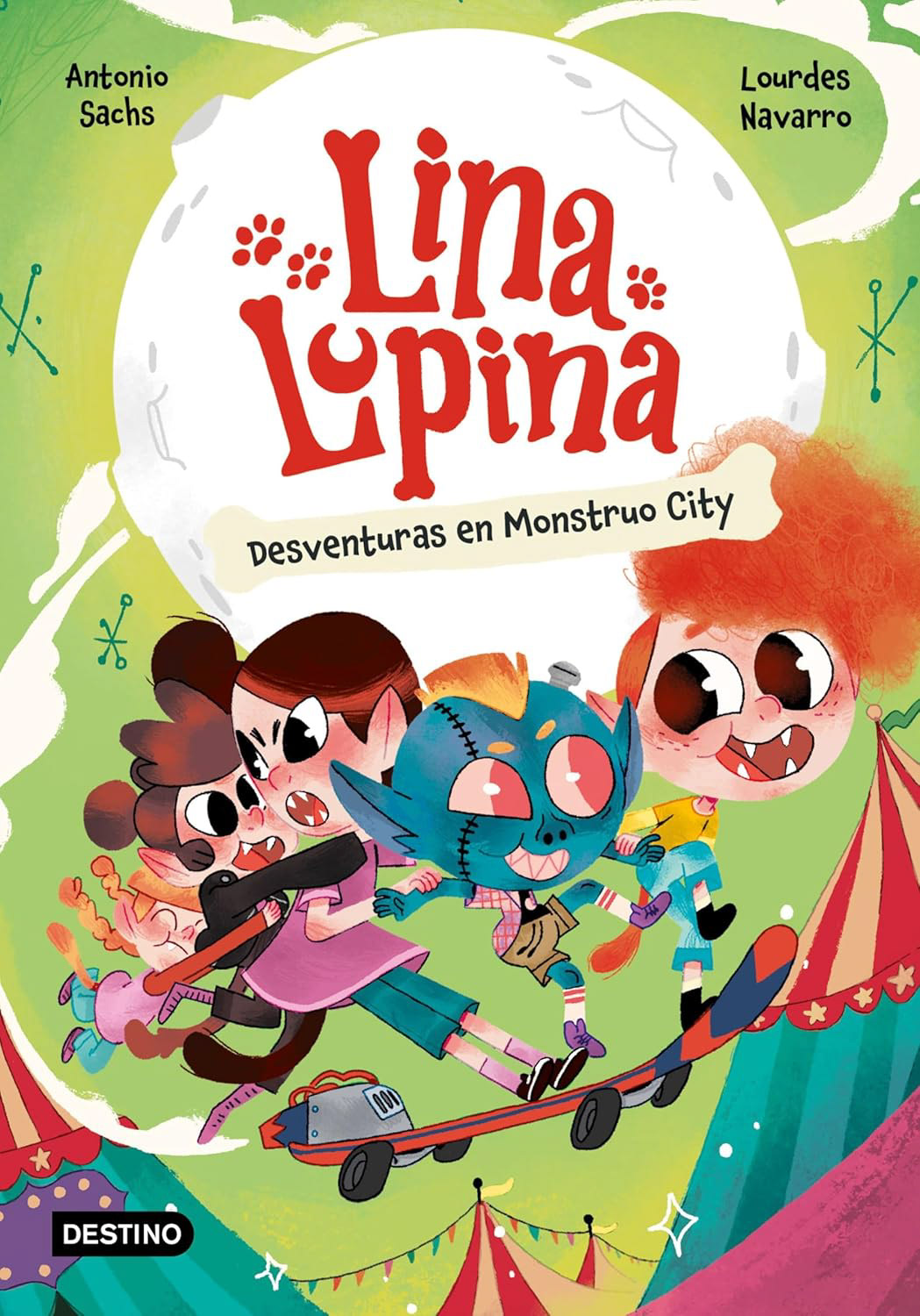 Lina Lupina, desventuras en Monstruo City - Roberto Santiago