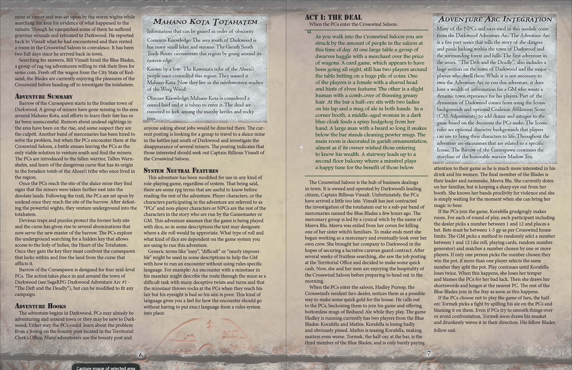 Headings, Subheadings, Sidebars