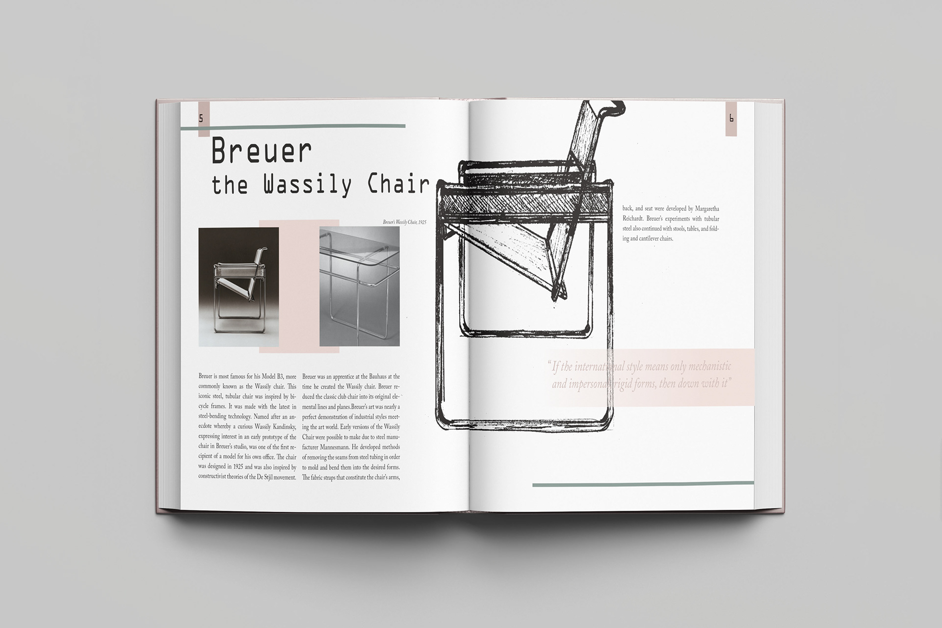 Architect Booklet Pages 5 + 6
