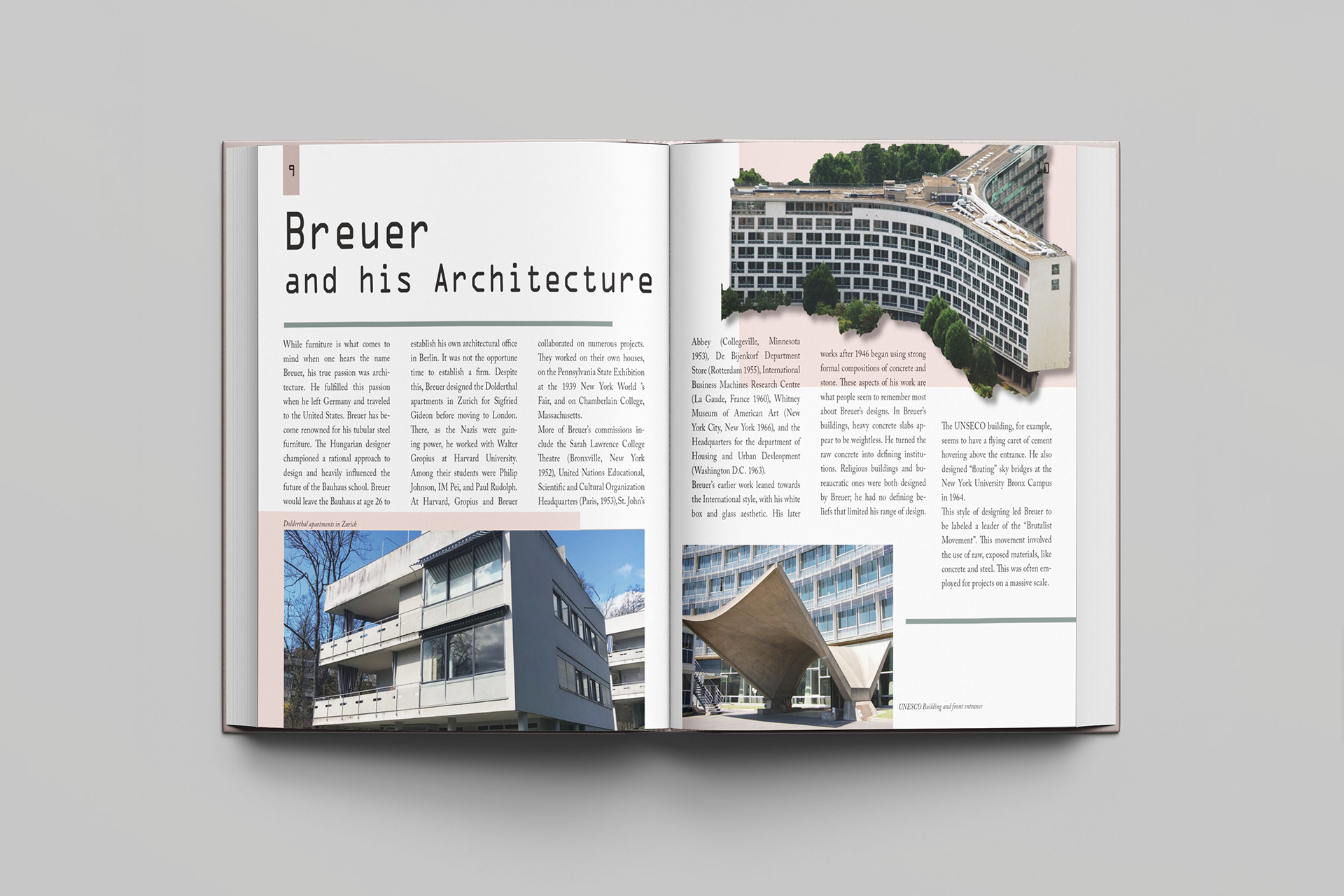 Architect Booklet Pages 9 + 10