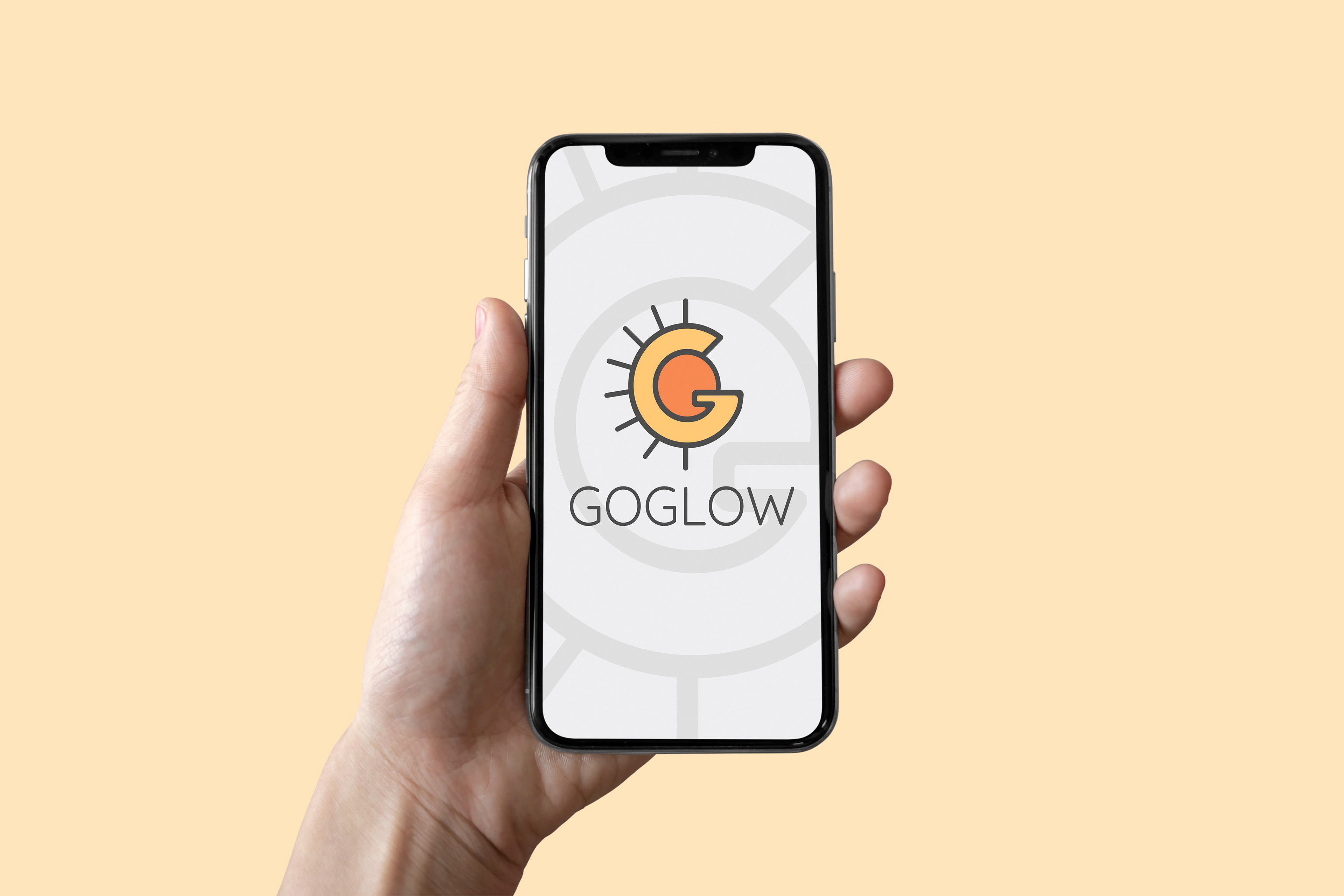 GOGLOW App: Opening Screen