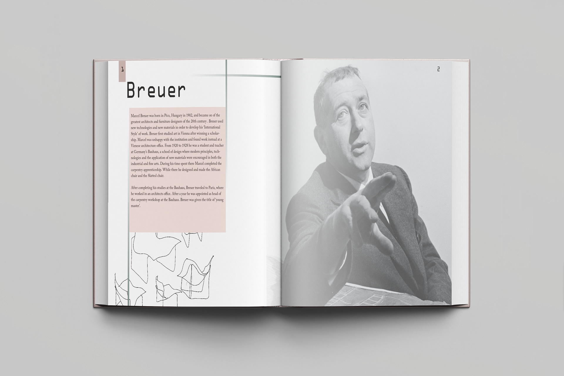 Architect Booklet Pages 1 + 2