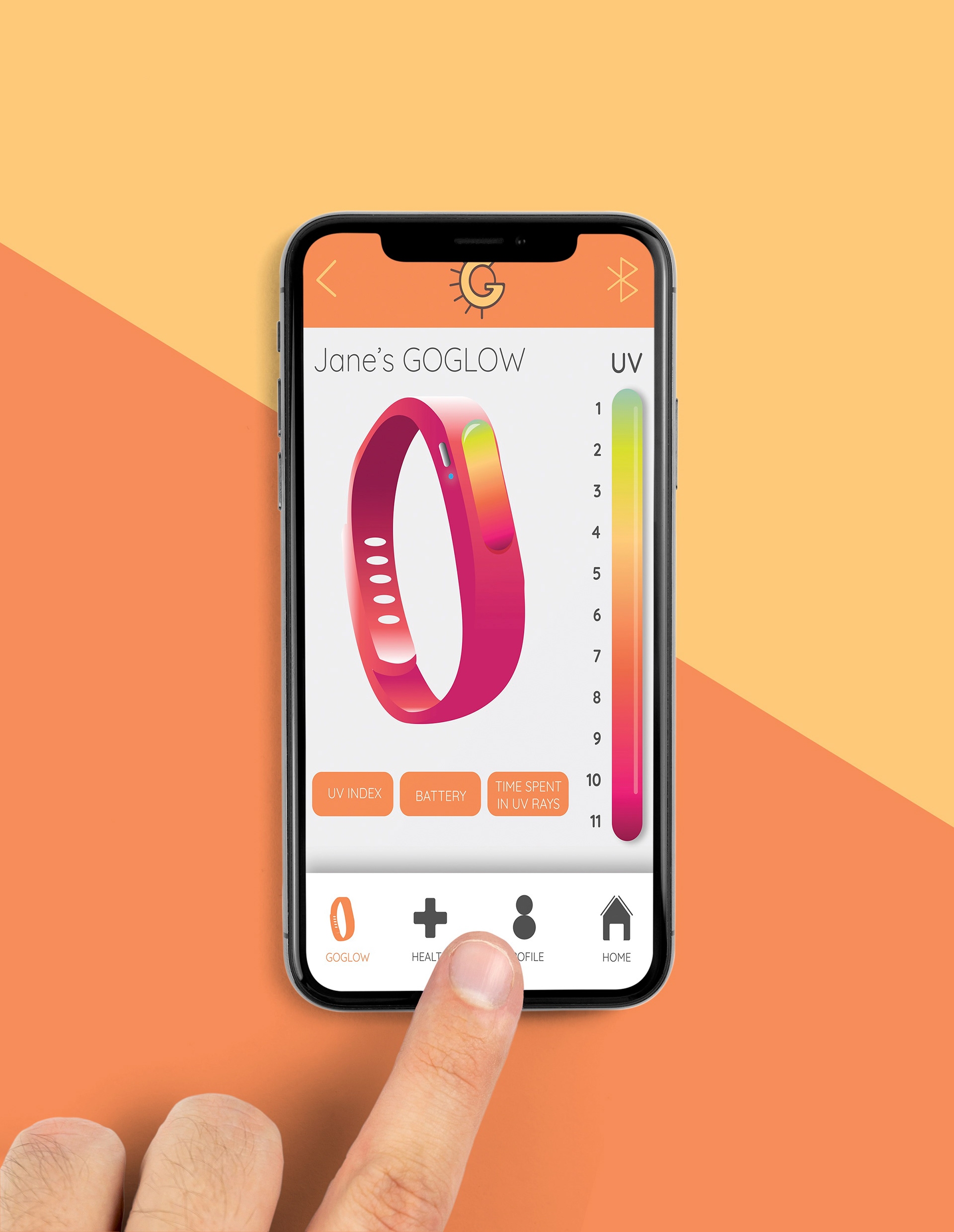 GOGLOW App: GOGLOW Page