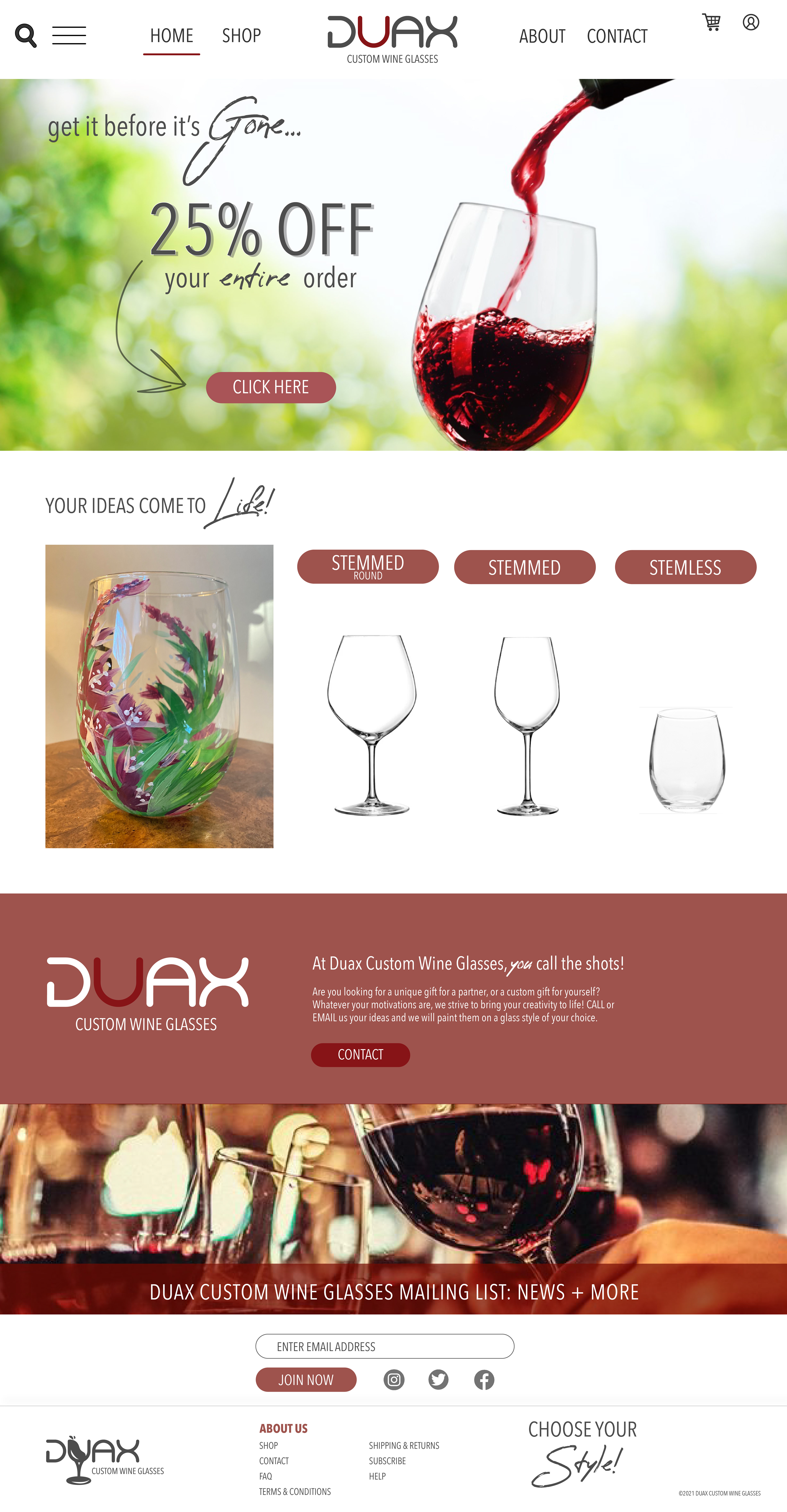 Website Homepage