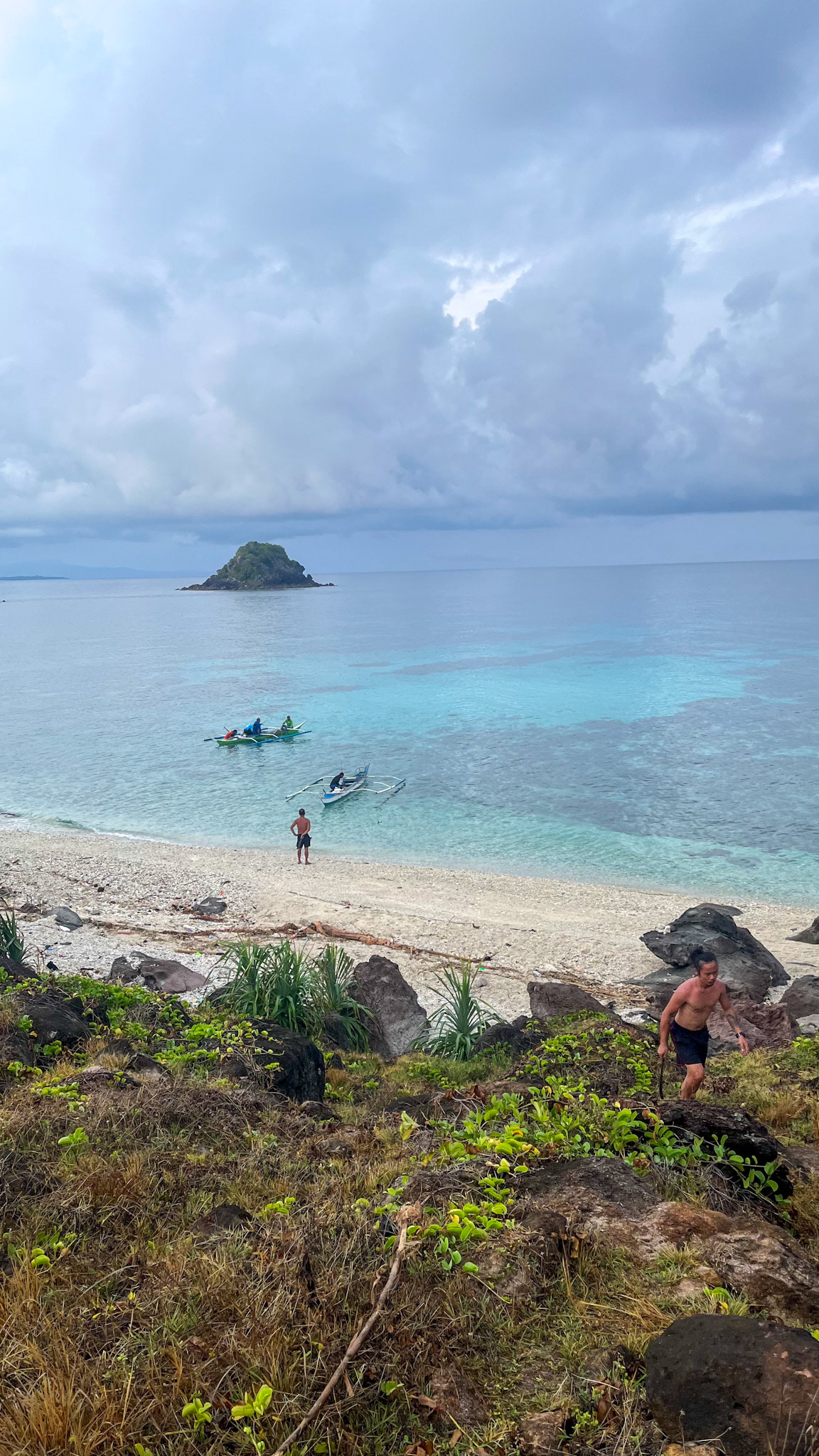 Viewing Virginia Beach, one of the 2 main beaches of the island