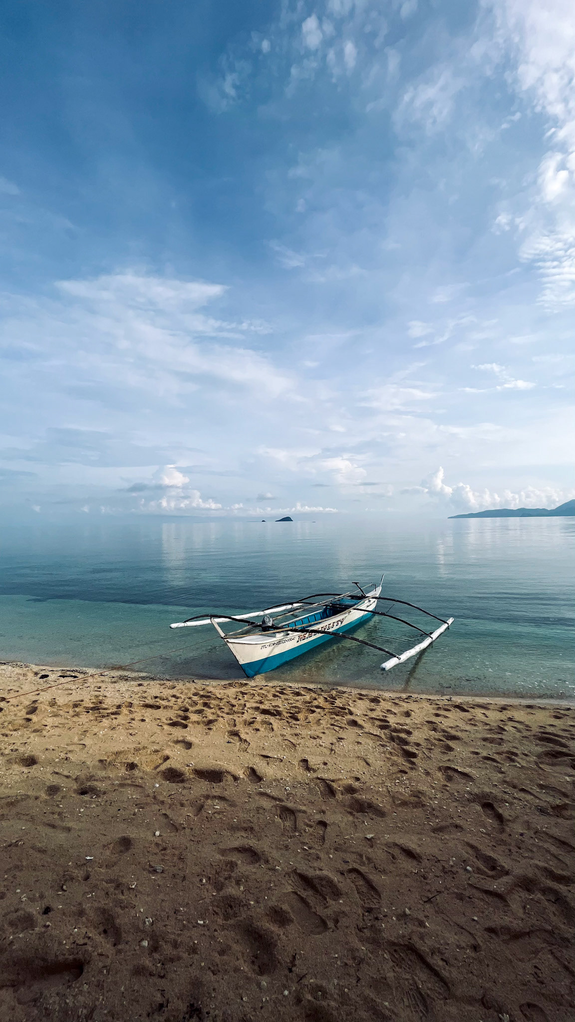 Gakut island and Banton in the background from Simara island