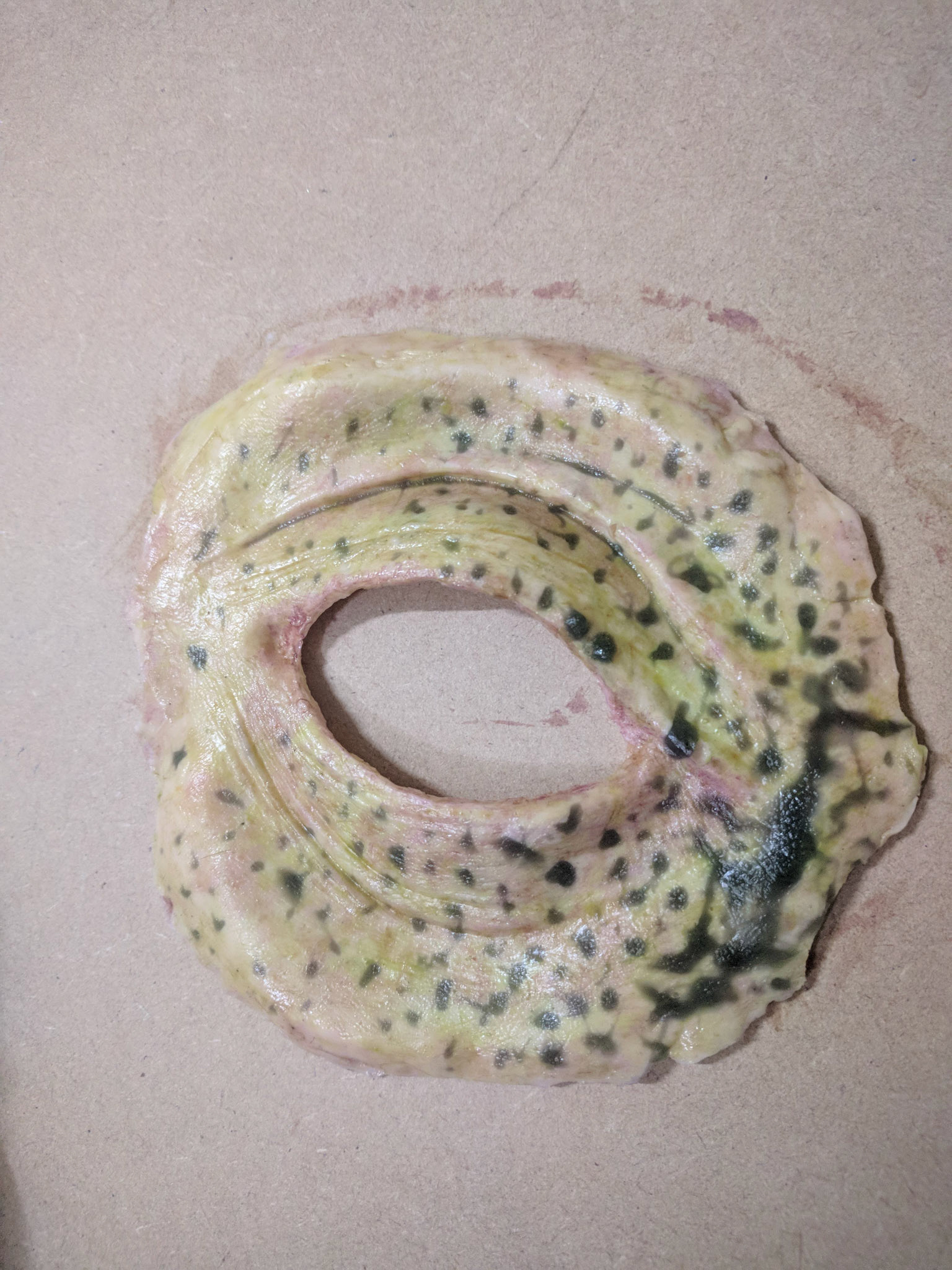 This is the skin after painting to add variations in skin tone and bring the skin to life