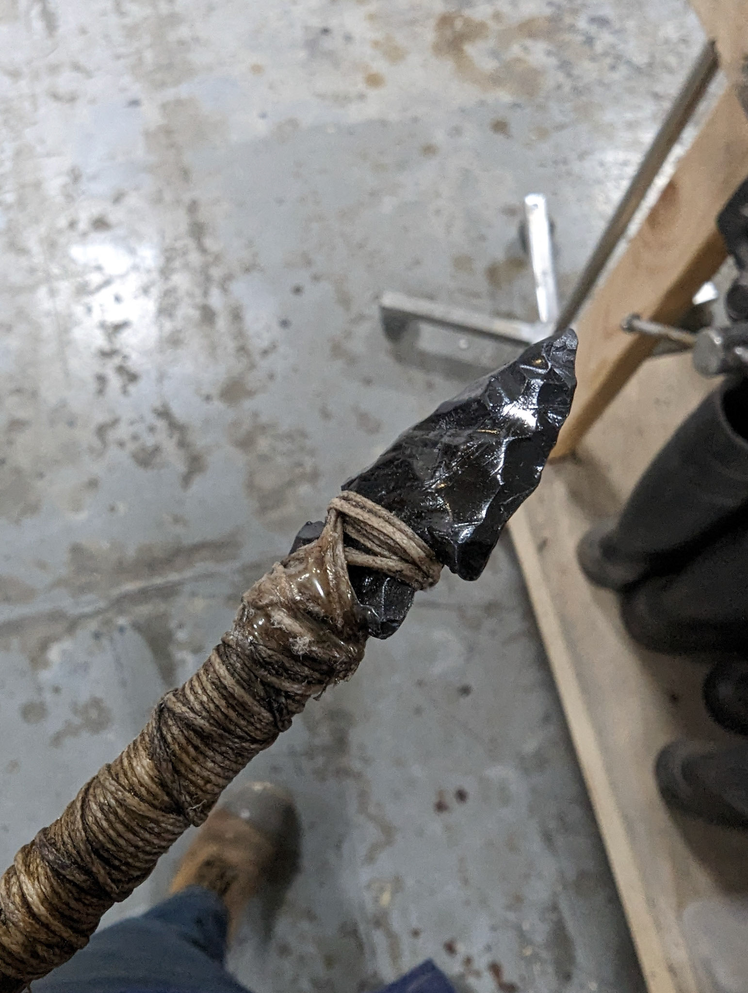 "flint" arrow heads