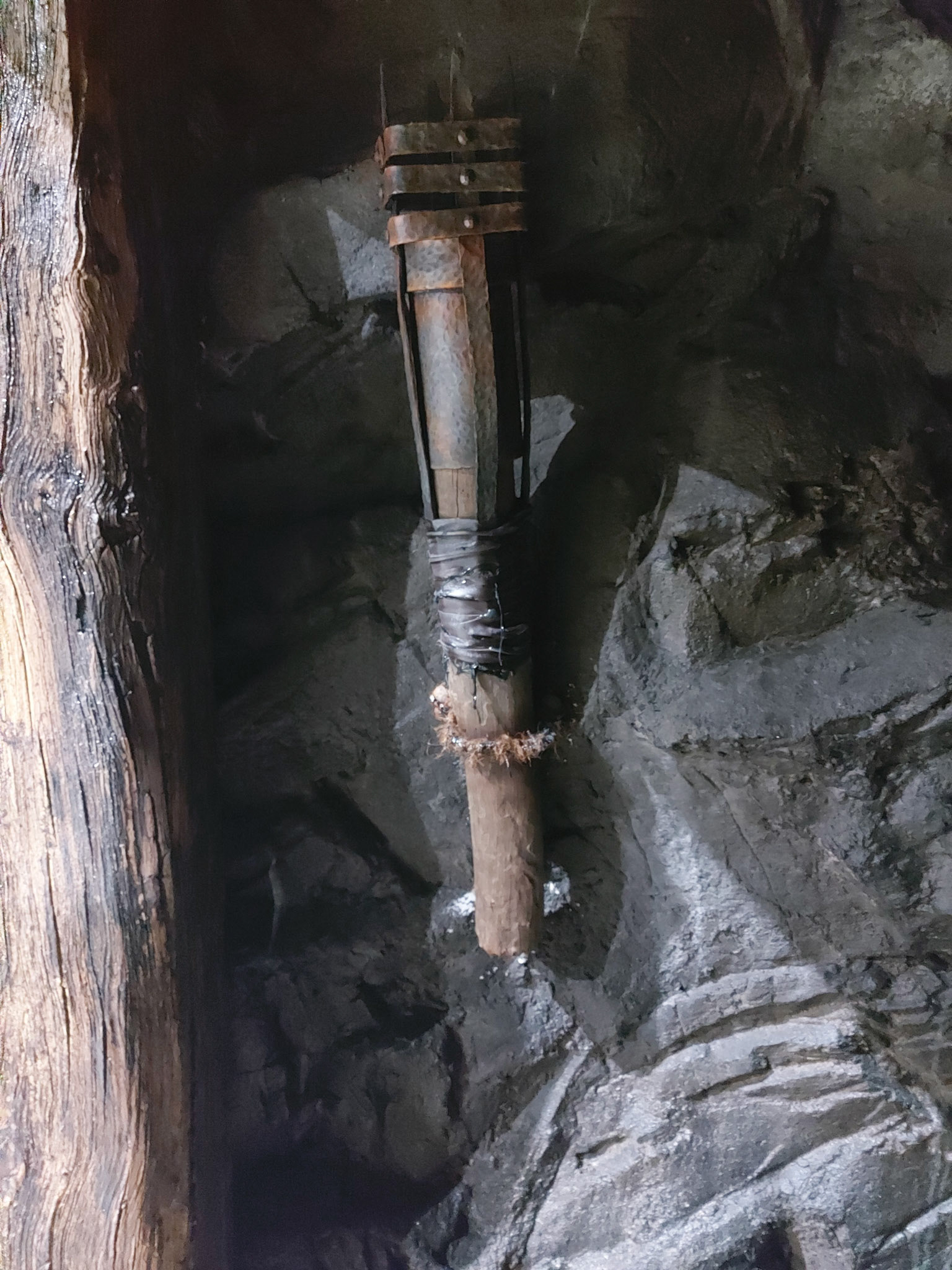 Custom Flaming torch