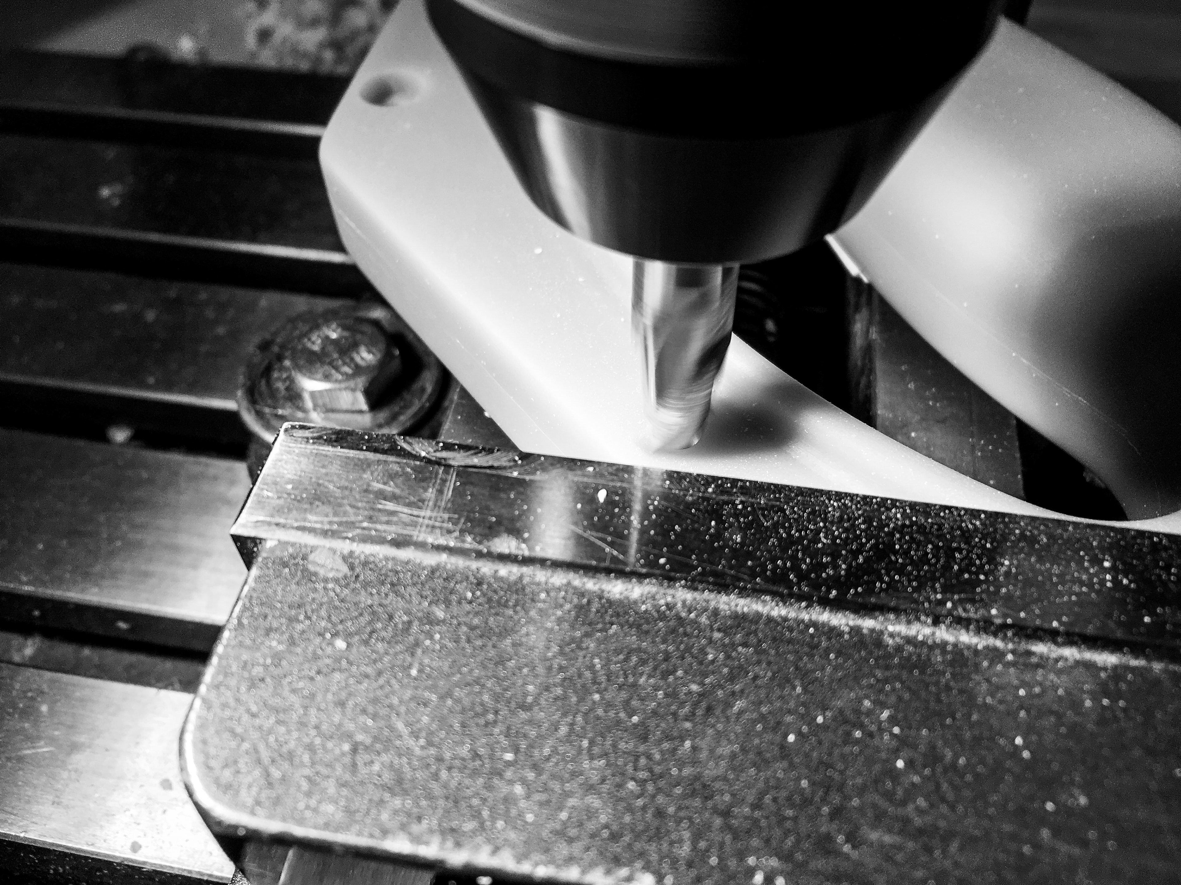 counter-boring fastener holes