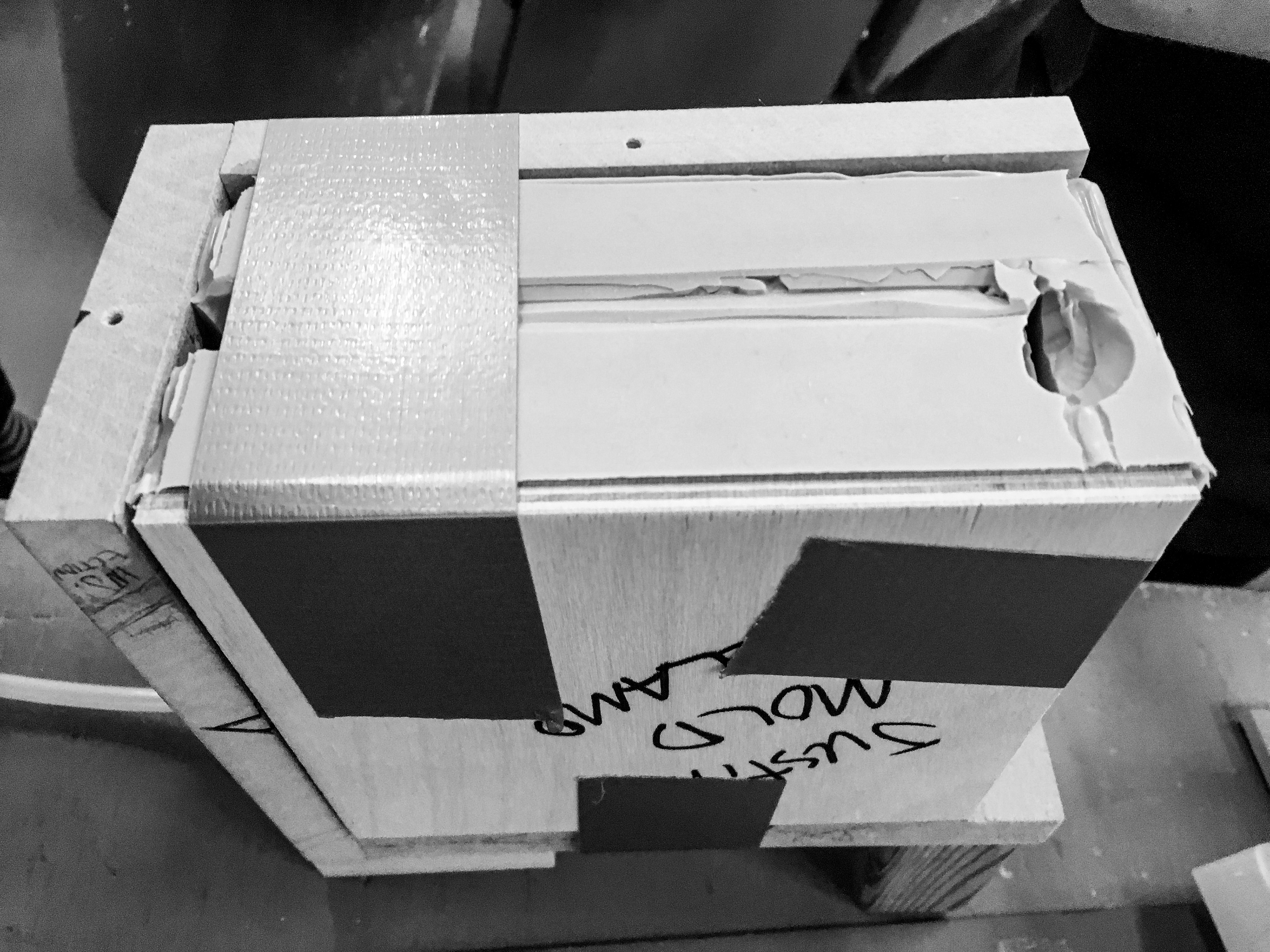 preparing for urethane casting