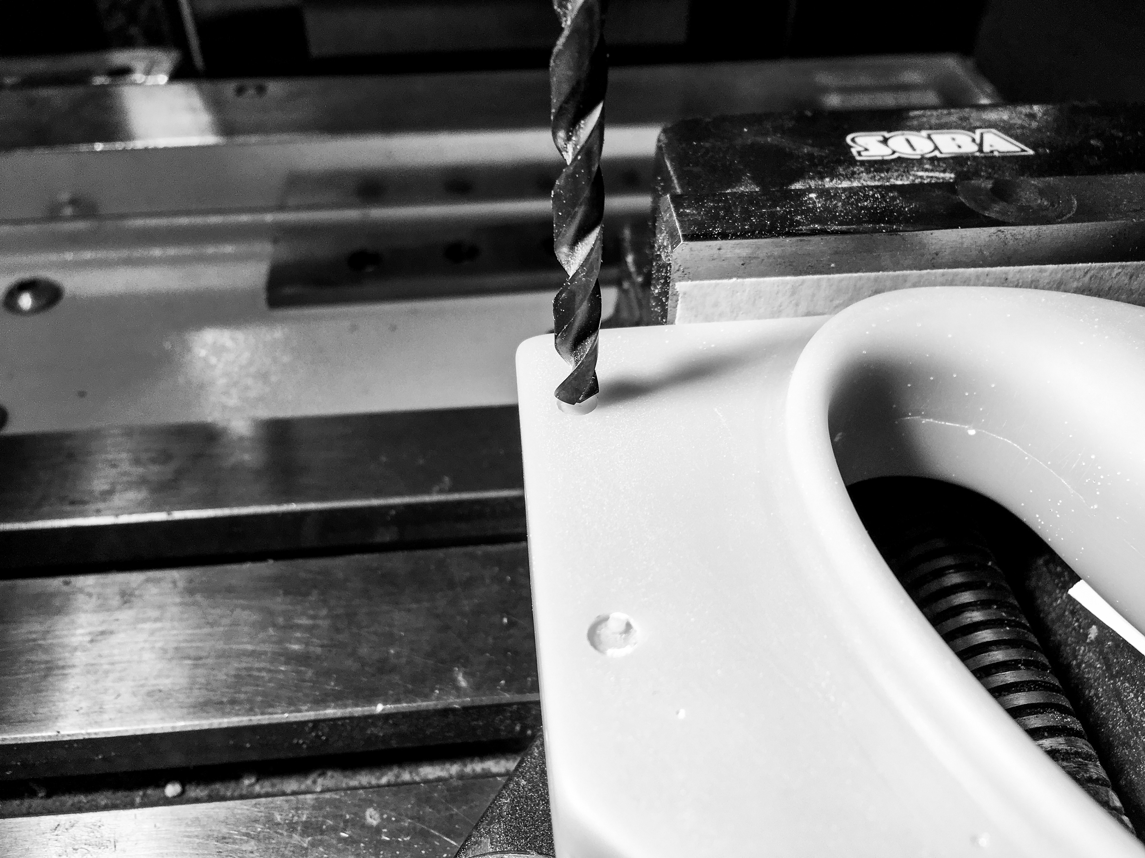 drilling fastener holes