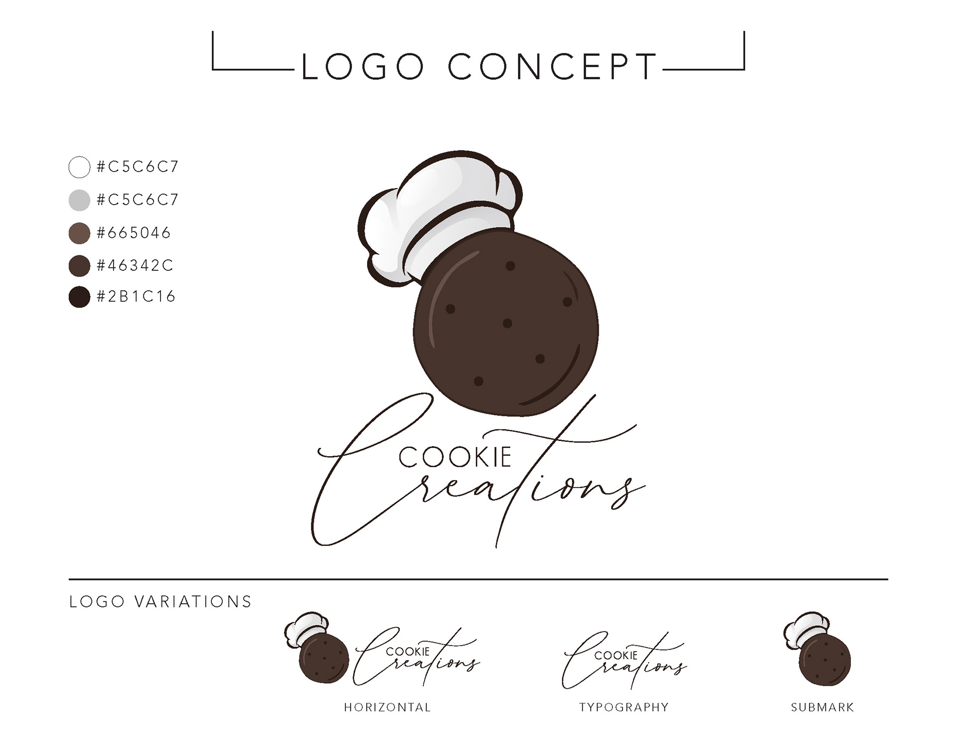 Cookie Creations Logo Concept