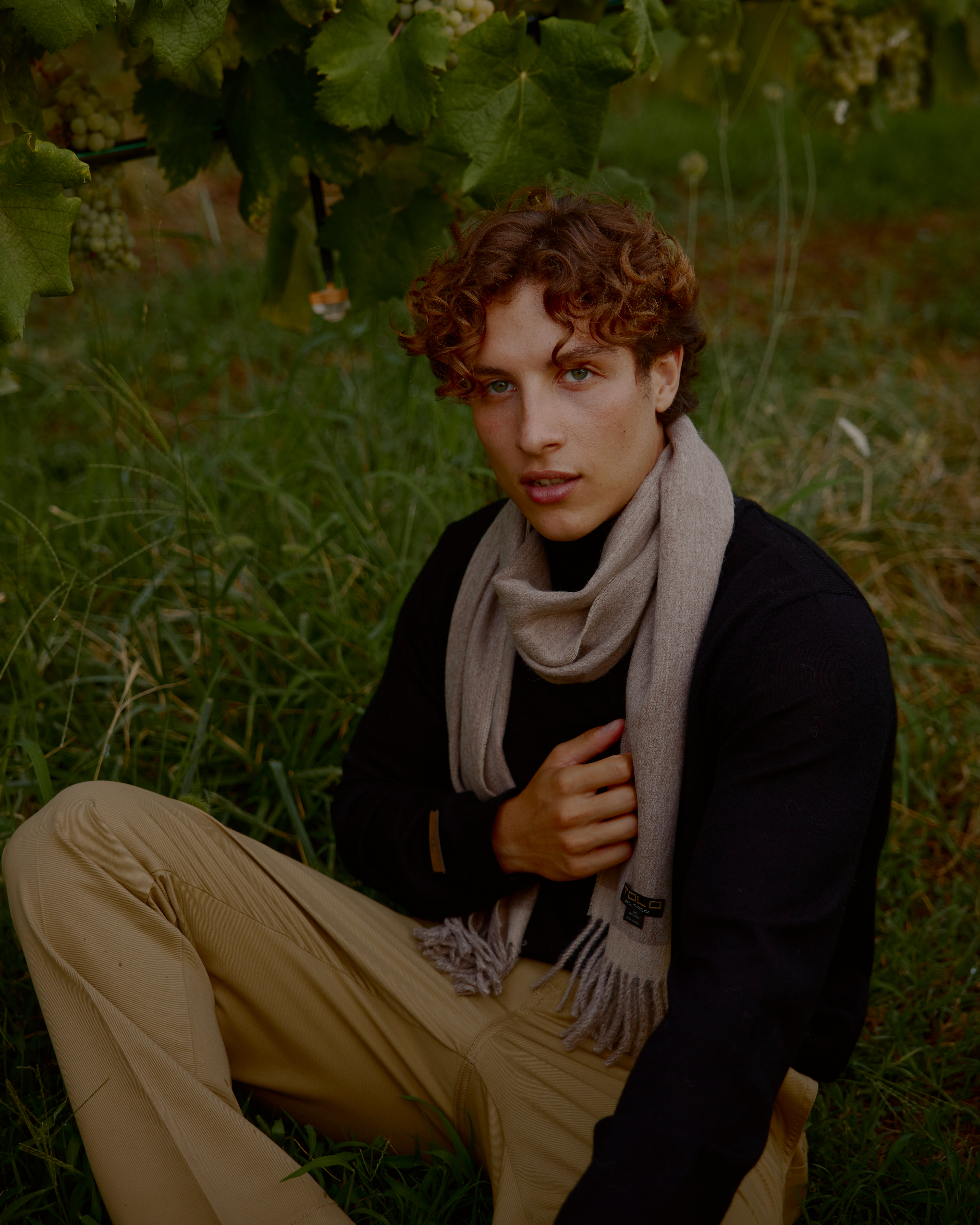 Makeup: Paulina Tyrala, Photography: Michele Perna, Model: Luigi Oliviero for TOLO alpaca