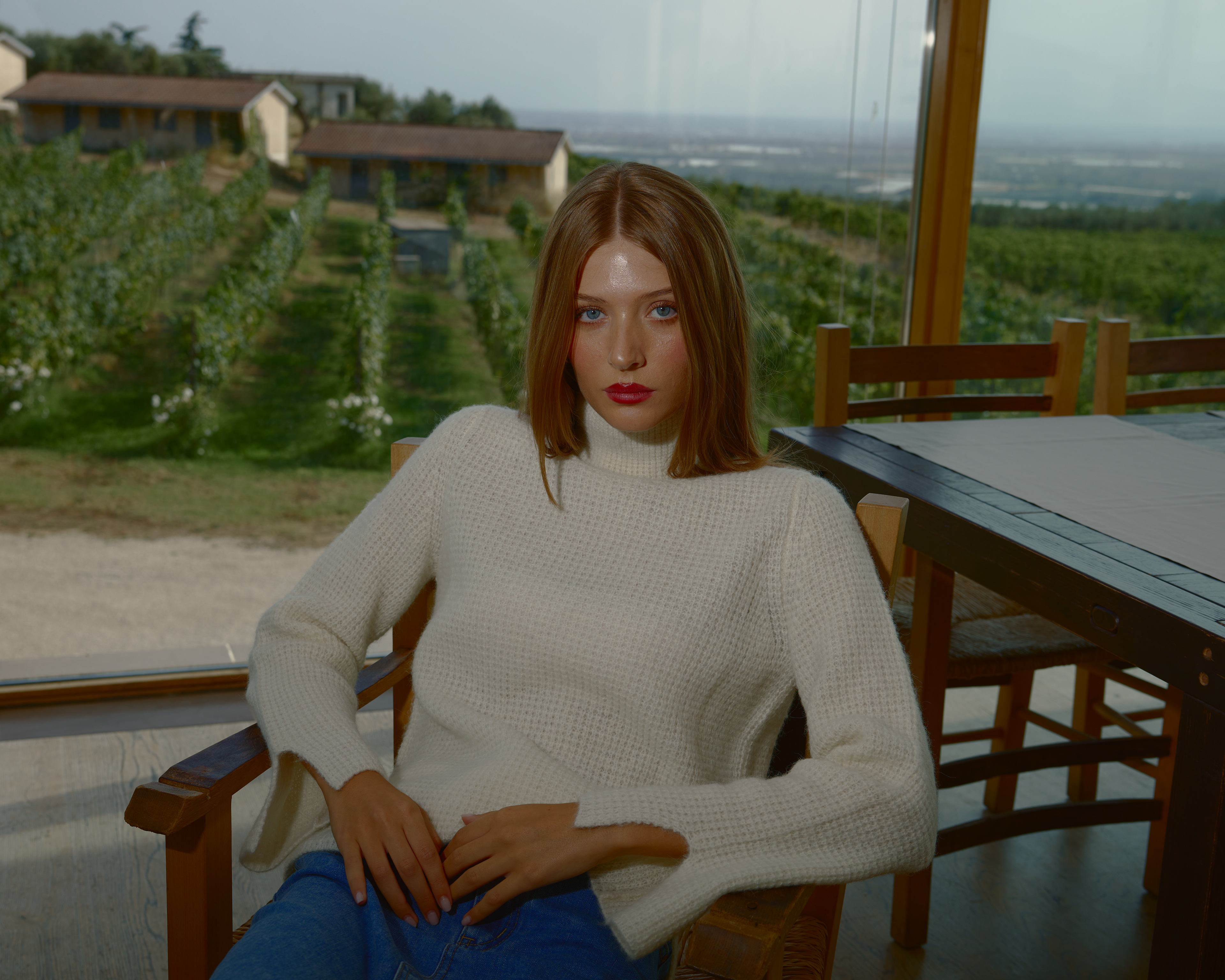 Makeup: Paulina Tyrala, Photography: Michele Perna, Model: Lucrezia Mennuti for TOLO alpaca