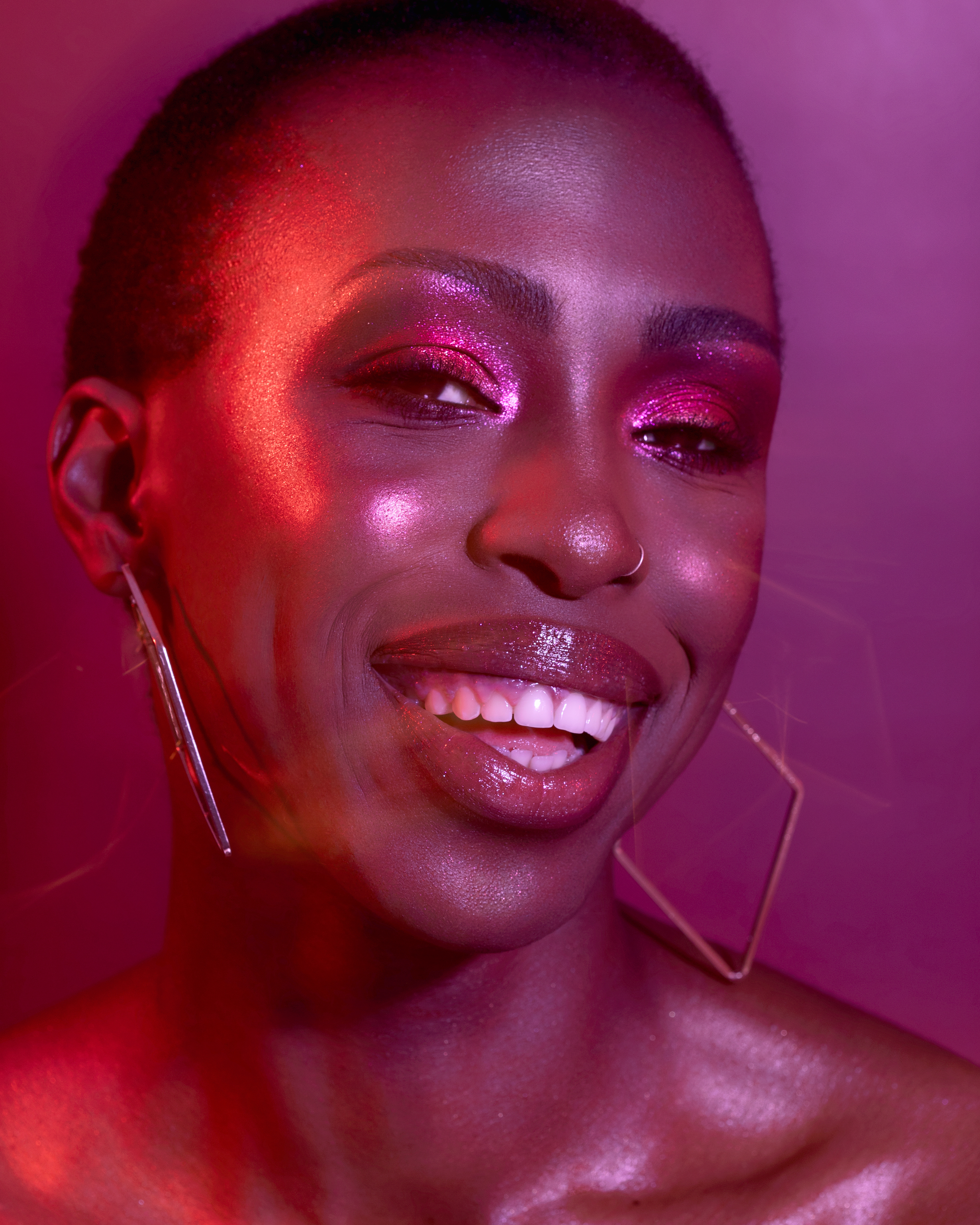 Makeup and Photo: Paulina Tyrala, Model: Priscilla Eguono