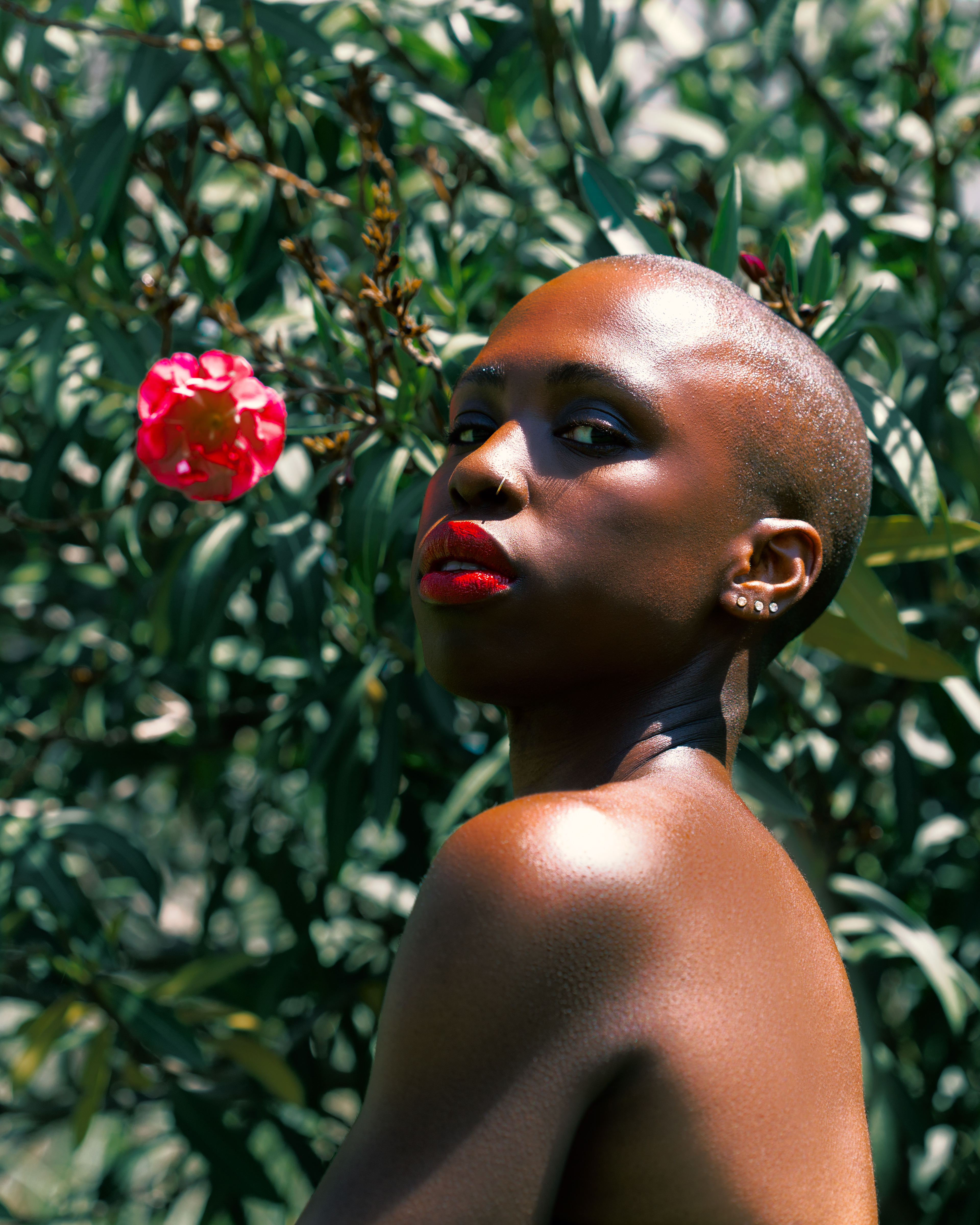 model Priscilla Onakpovhie, photography and makeup Paulina Tyrała