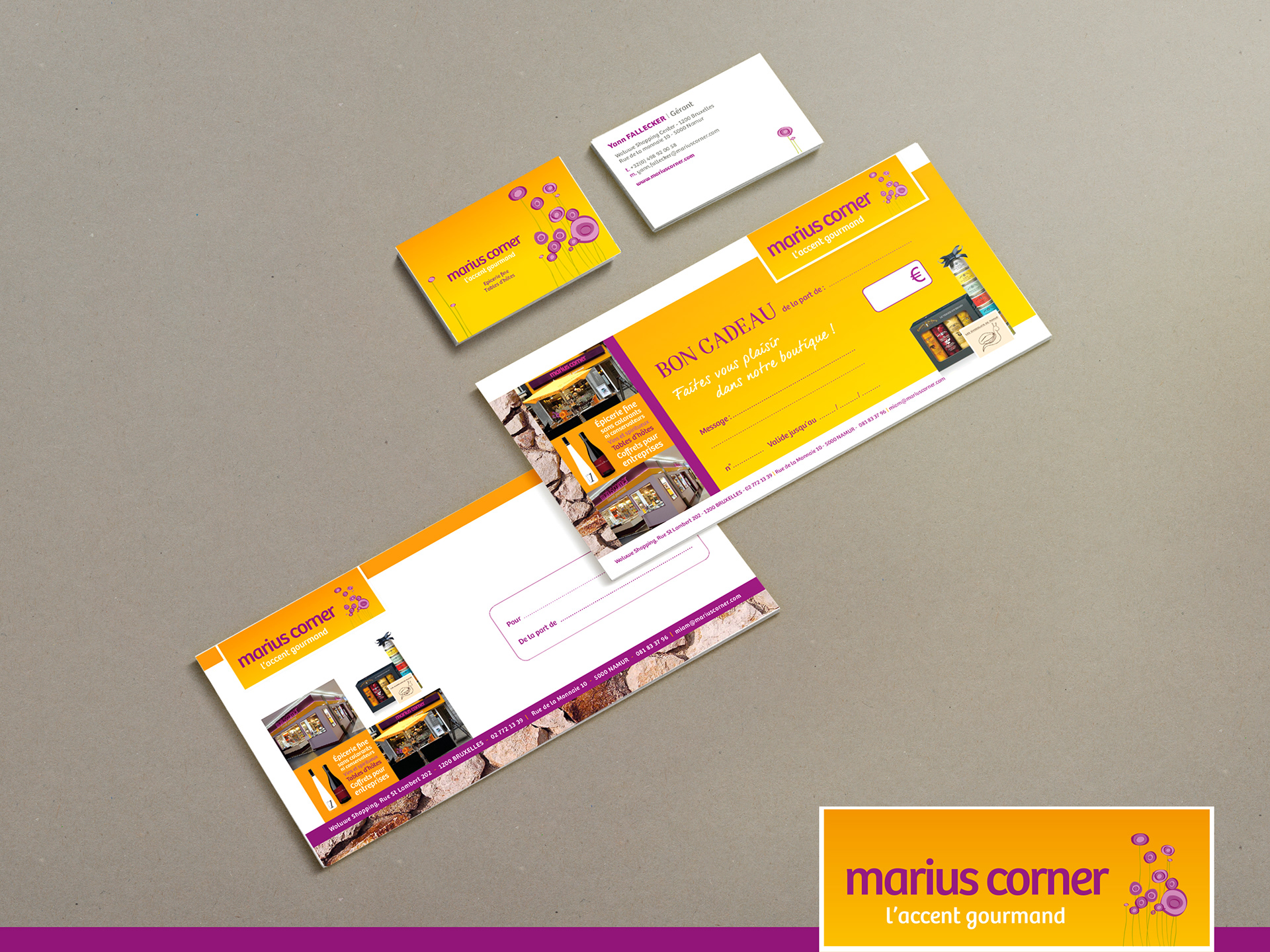 Design by Limonad / Client : Marius Corner / Agence : client priv&