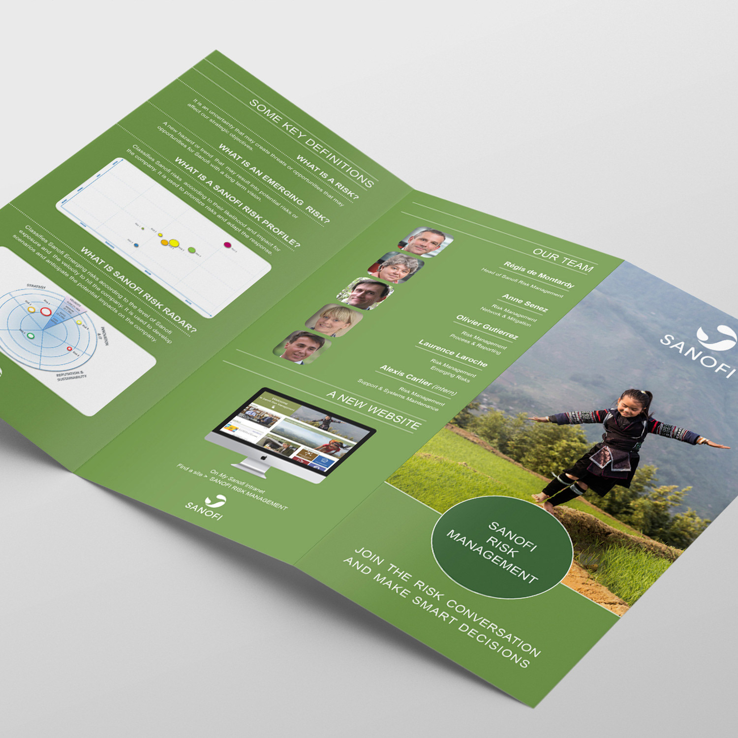 Brochure trifold