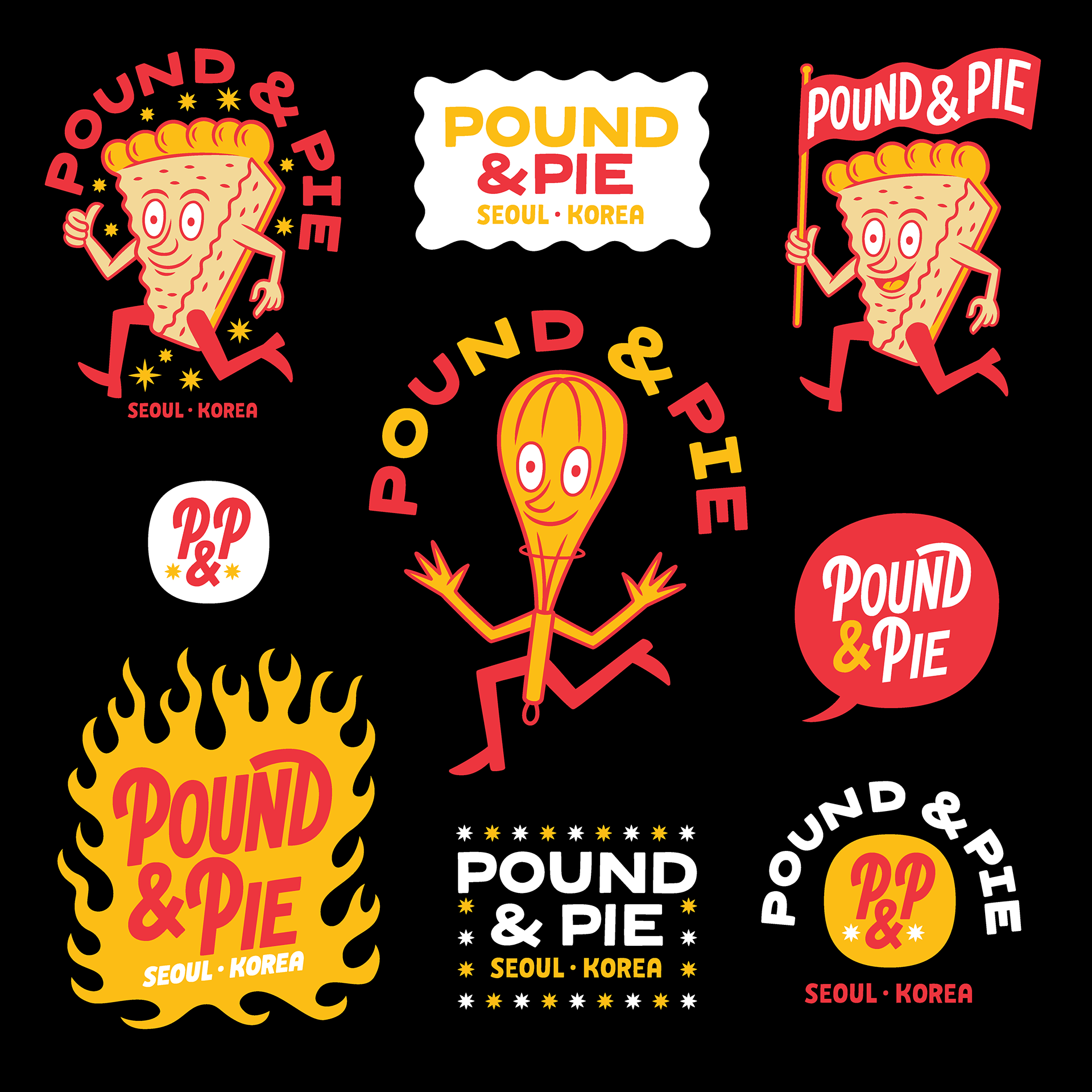 Justin Poulter - Illustrator and Graphic Designer - Various Stickers ...