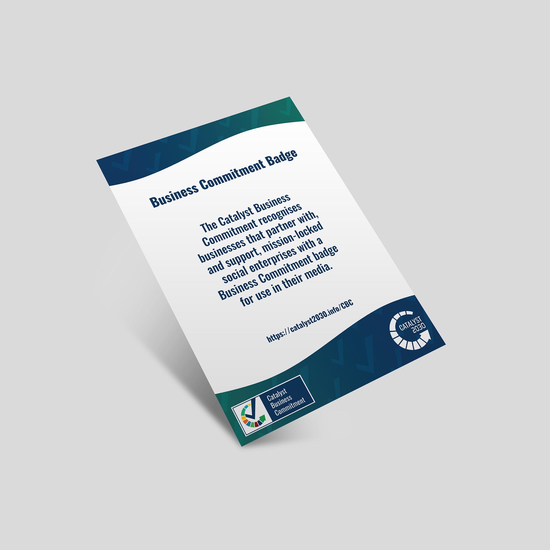 Business Commitment Badge (Catalyst 2030)
