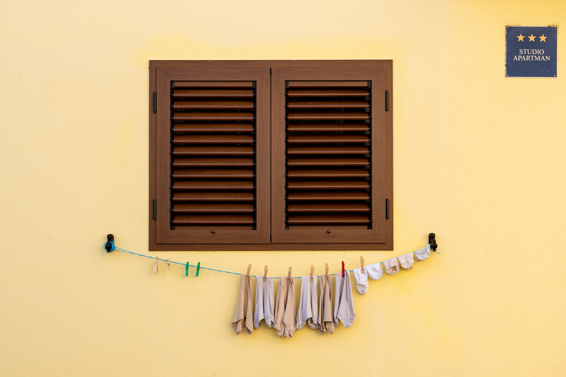 Le Linge à la Fenêtre