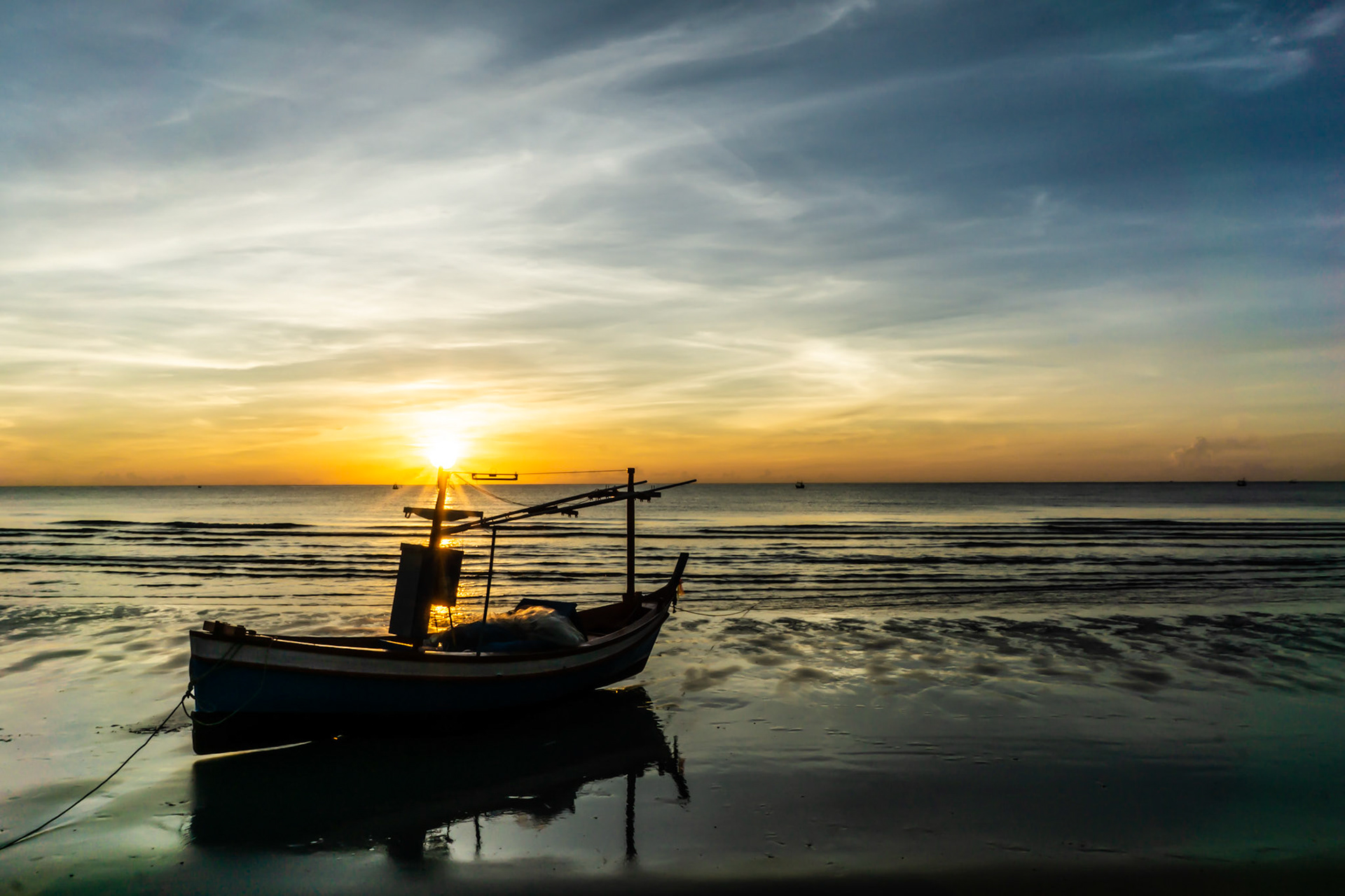 Le Bateau à l'Aube 2