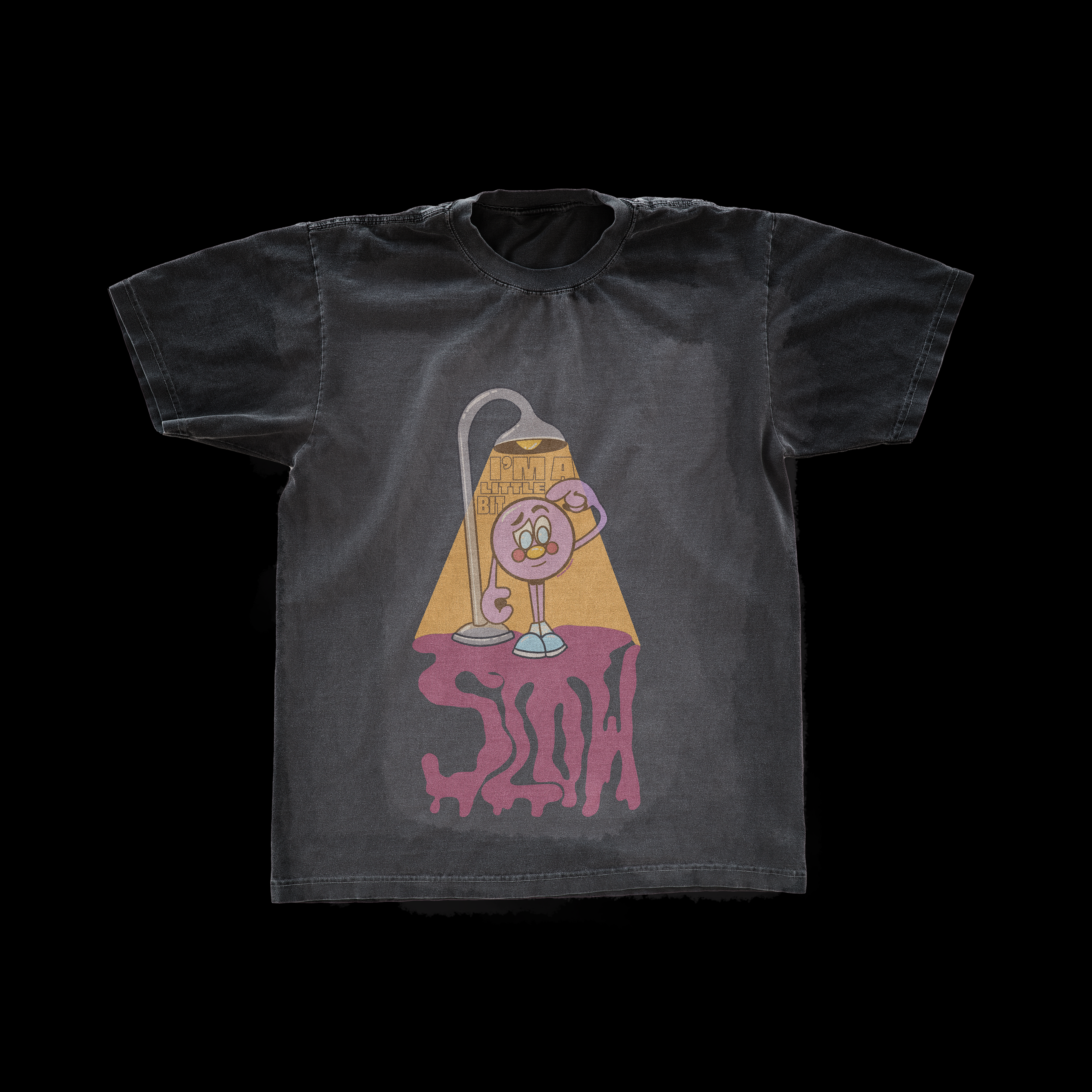 This was an outcome of my school project where I created merchandise based off of my Spotify playlist. I wanted to heavily incorporate character art and hand lettering into this project!