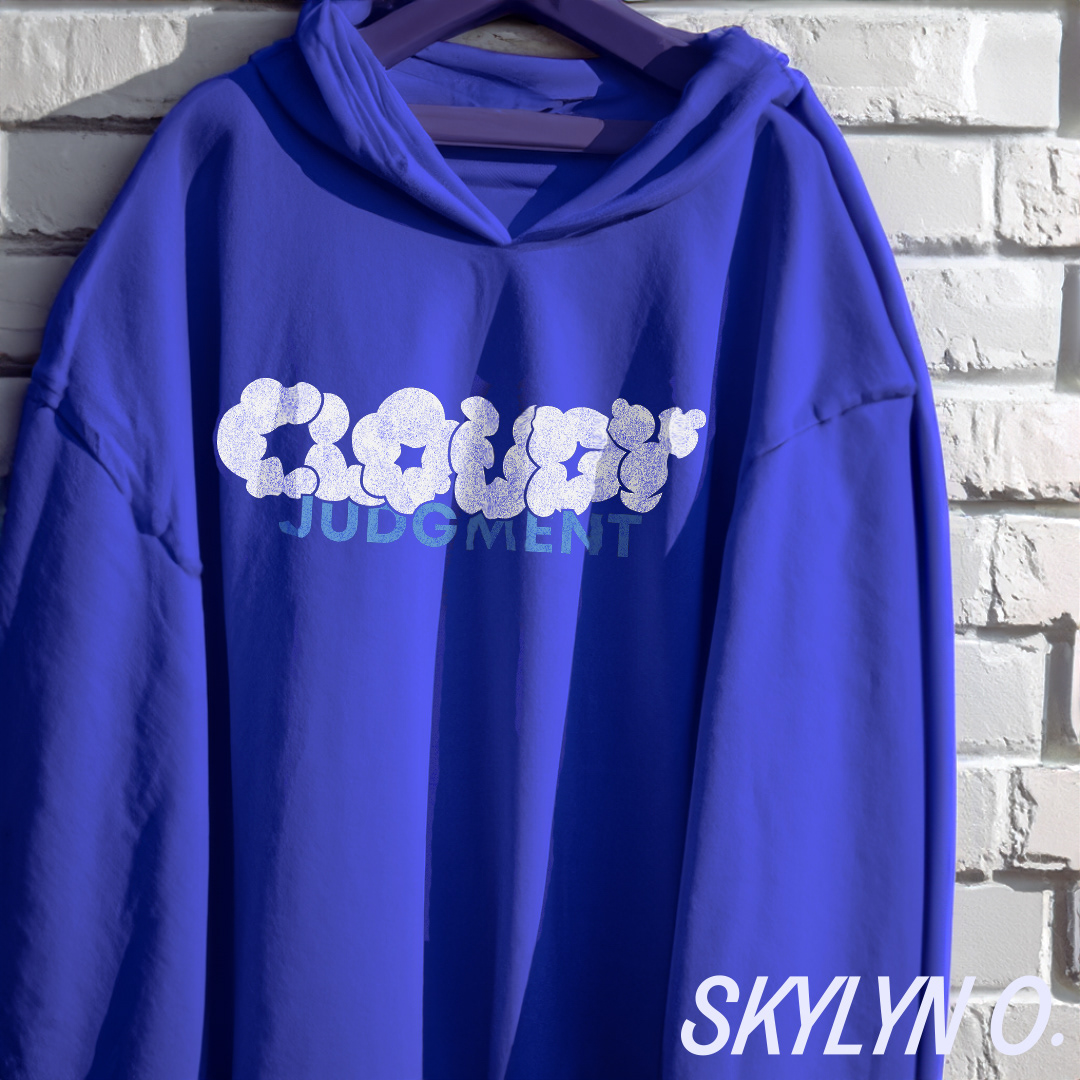 This was designed through inspiration from KARO. She is one of my favorite designers on Instagram and I really wanted to play with bright blues mixed with fun lettering.