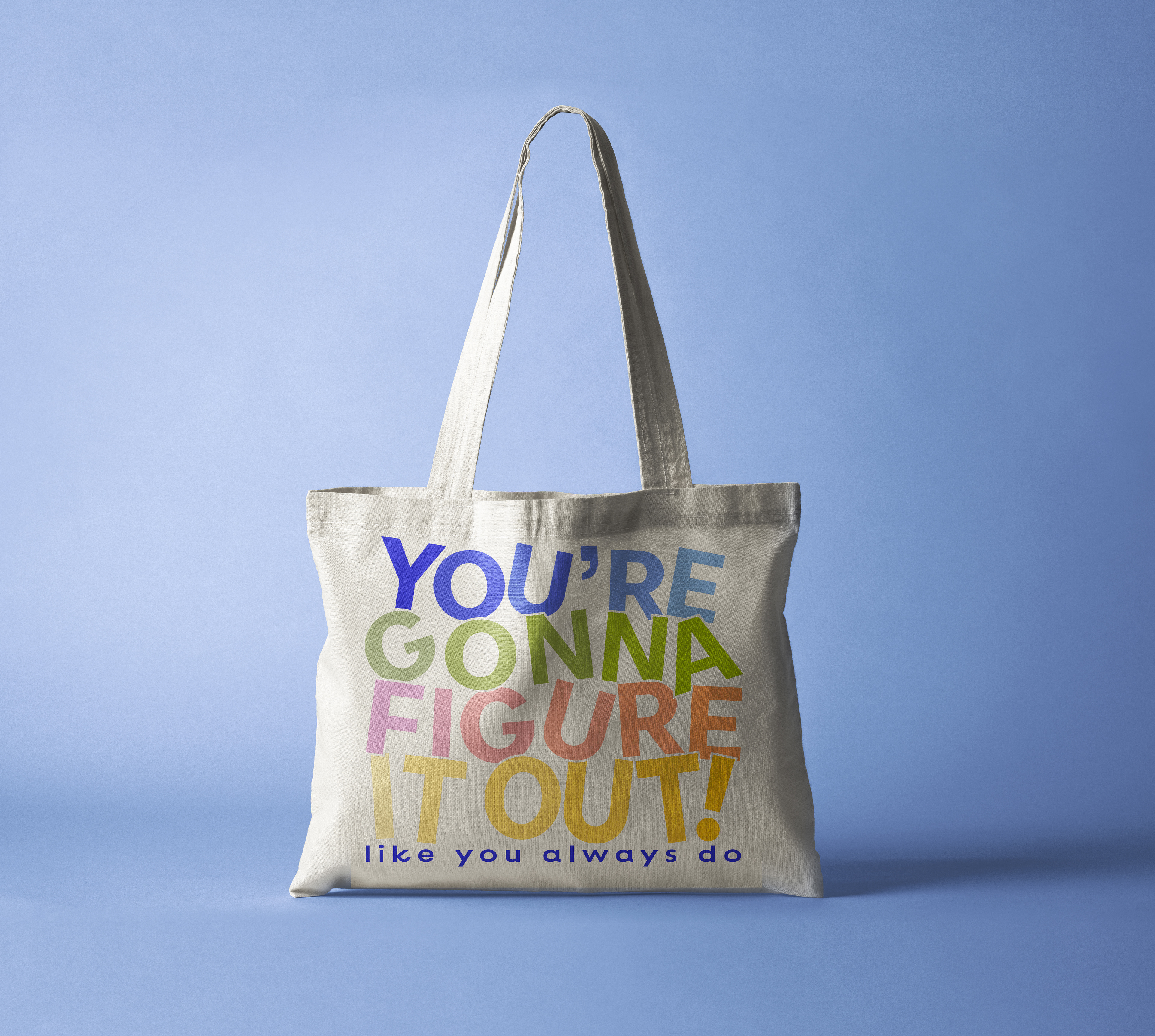 I was going through a stressful time in my life and apparel design was my outlet for all of those anxieties. I designed a bag that ultimately made me feel good and I hope it makes you feel good as well!