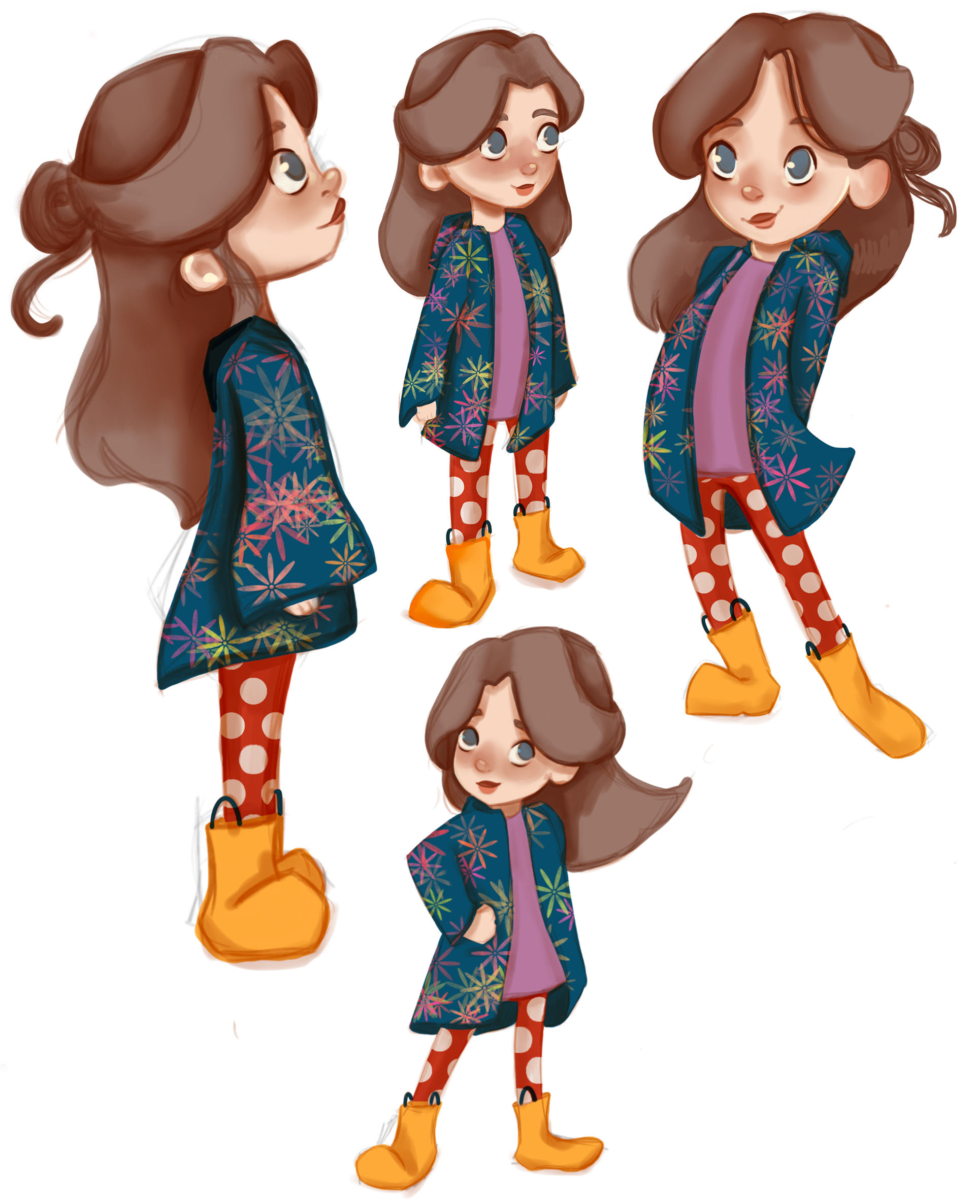 Maya rendered sketches