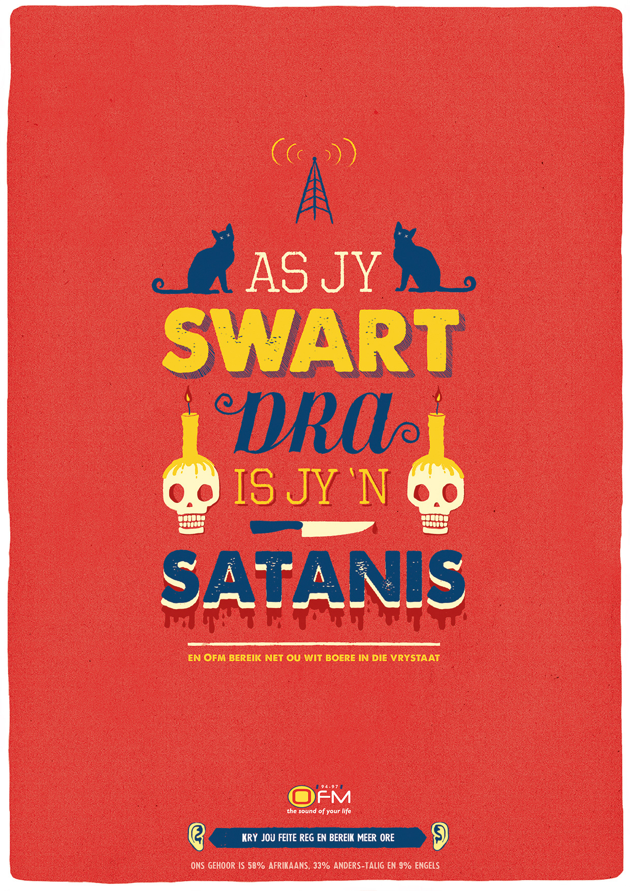 'If you wear black, you are a satanist.'