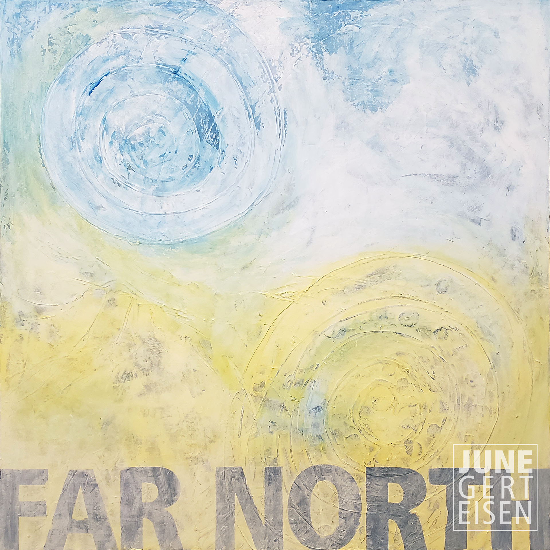 Far North, 2023. Acrylic on canvas, 48 x 48 inches.
