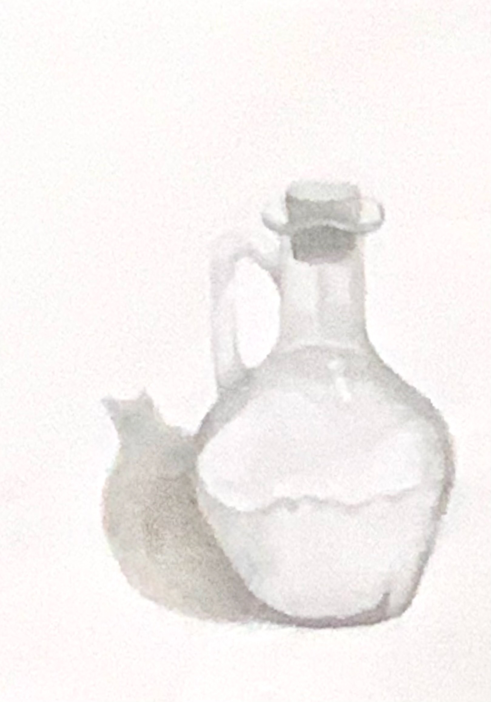 "Jar of Salt" Still Life in graphite - Sep 2020