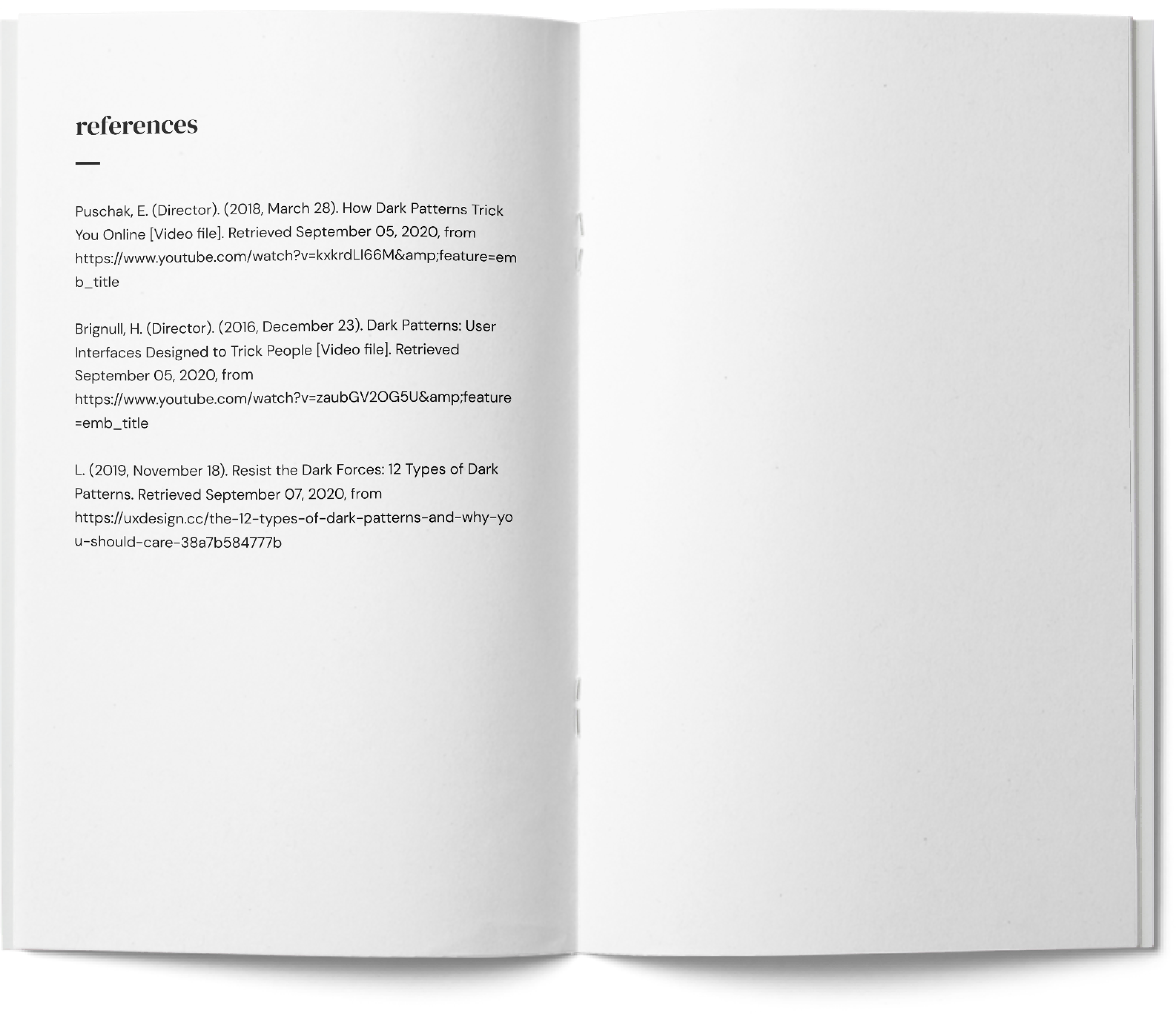 A second page of references.