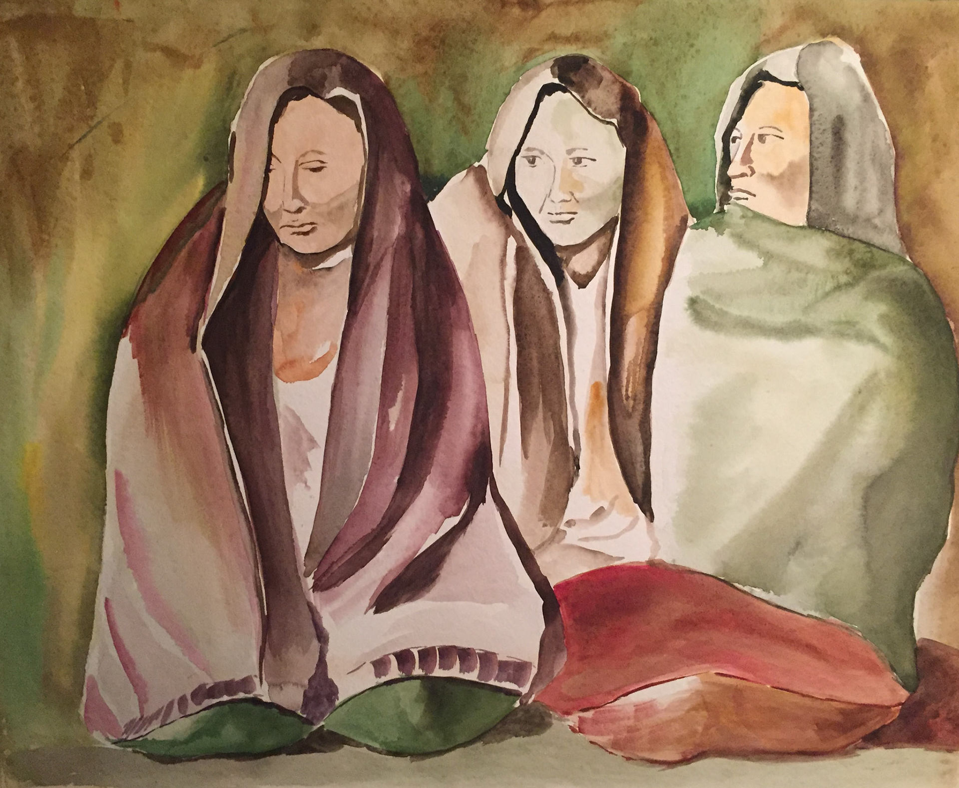 Women in Mourning - Mujeres en Pena