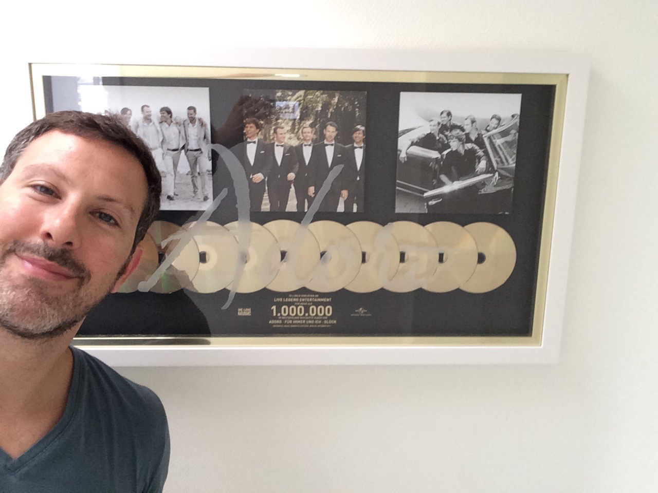 מעל מיליון אלבומים בגרמניה