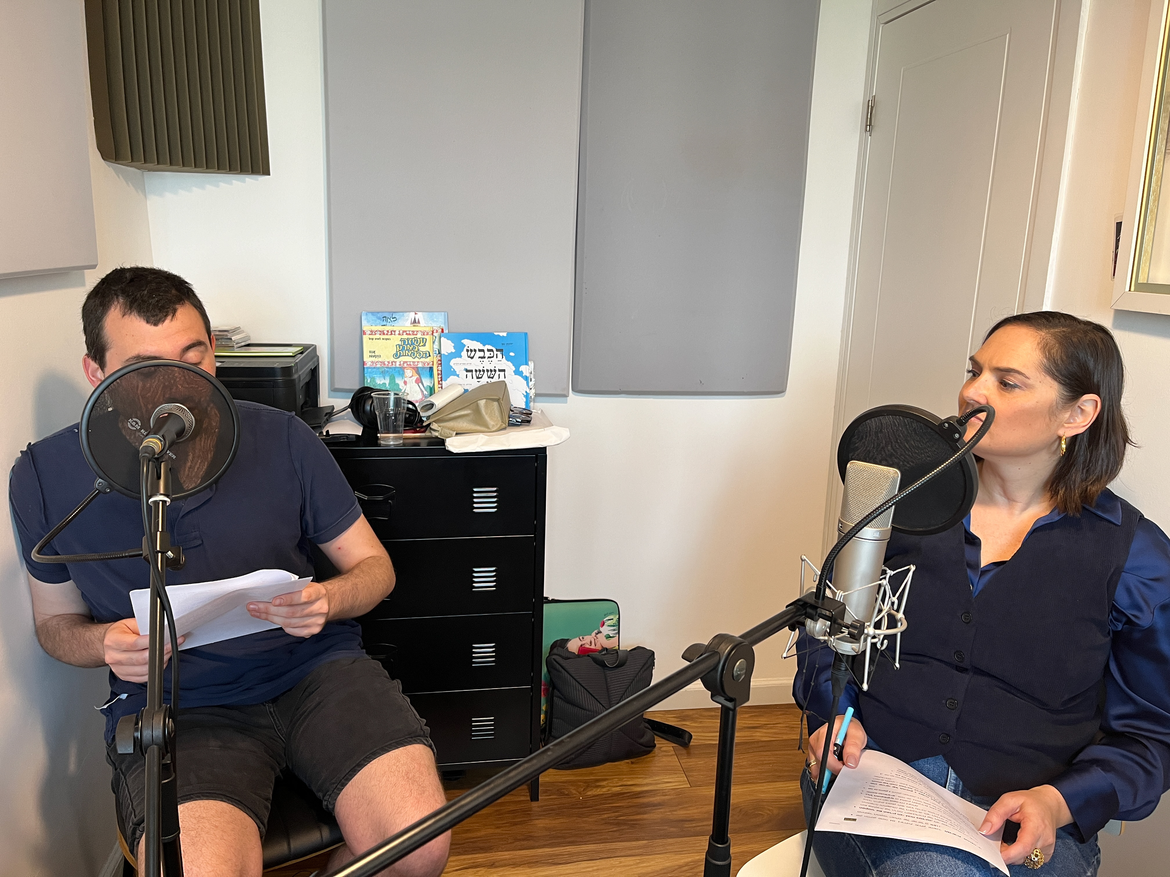 הקלטת פודקסט