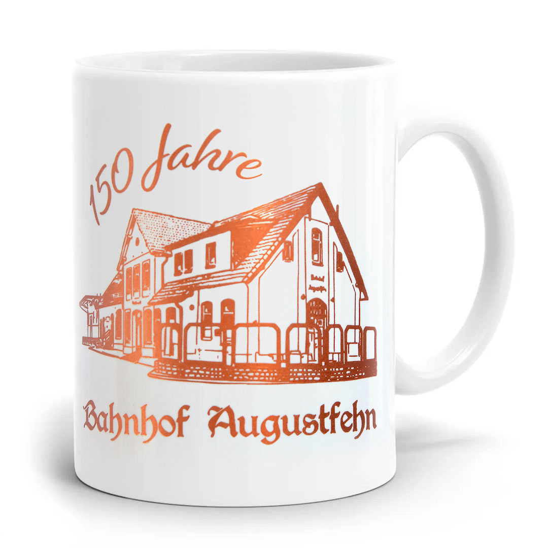 Zeichnung Jubiläum Becheraufdruck