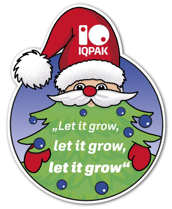 Aufkleber Weihnachtspräsent